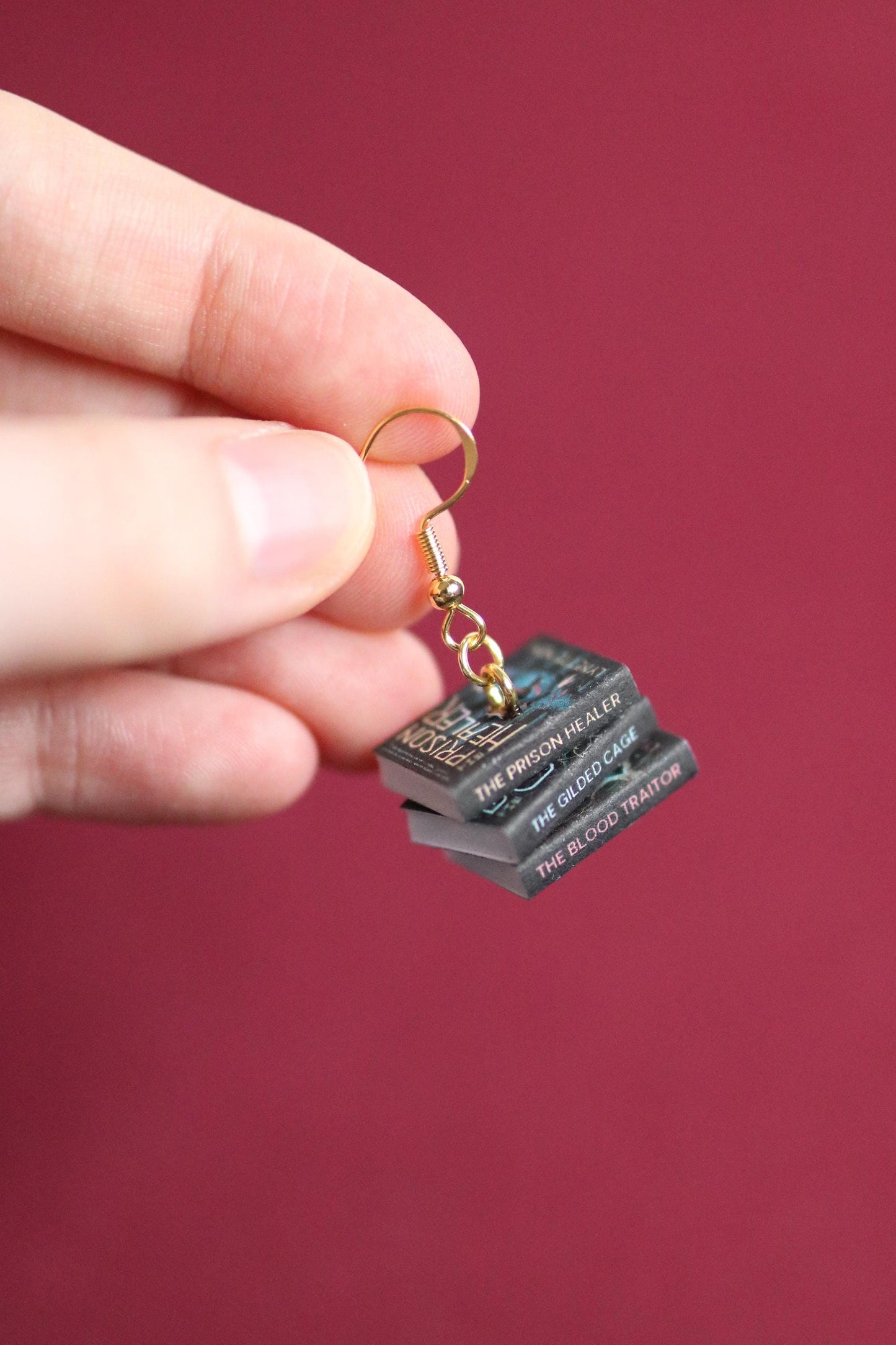 The Prison Healer Bookish Earrings