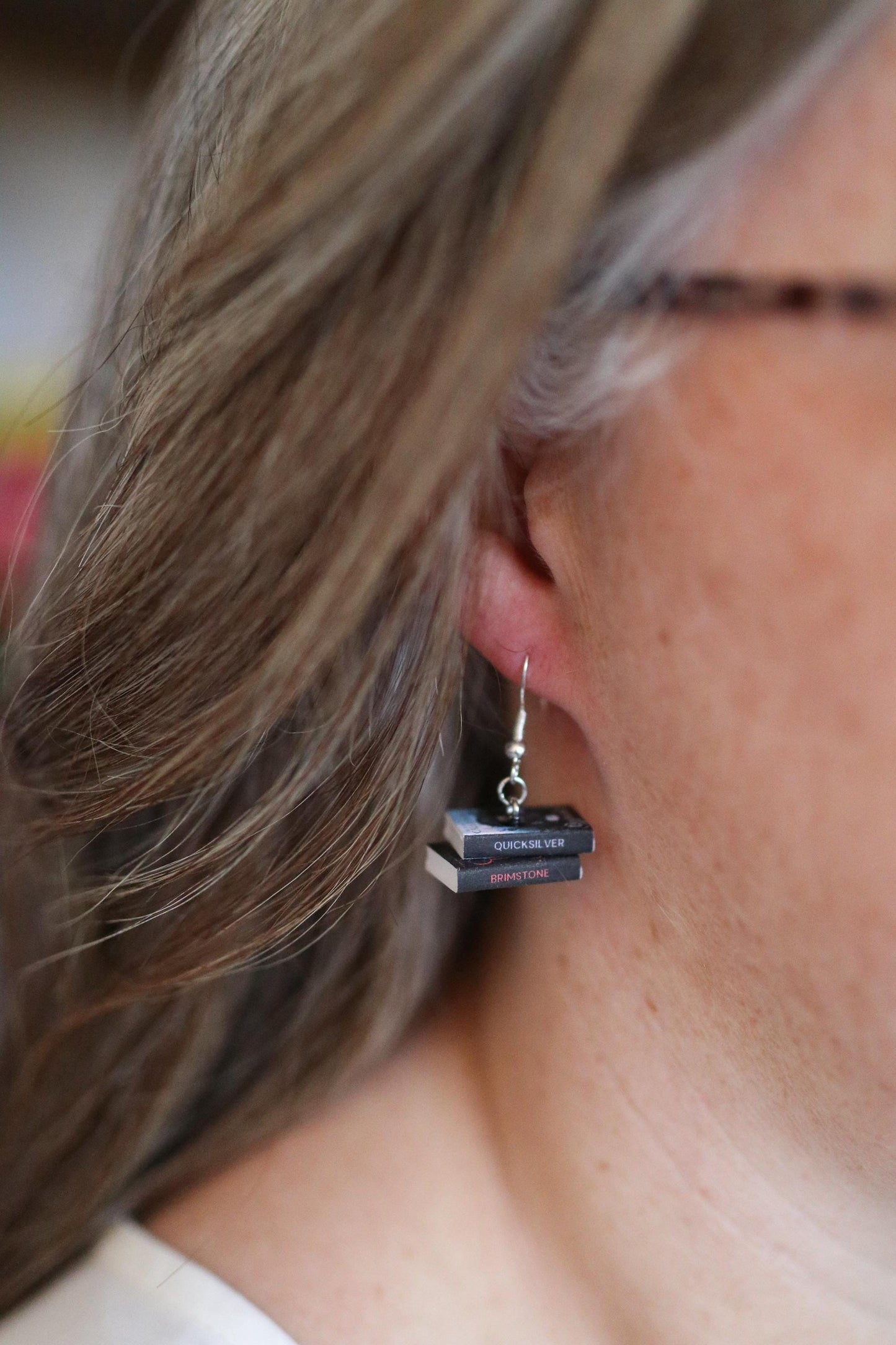 CUSTOM Bookish Earrings