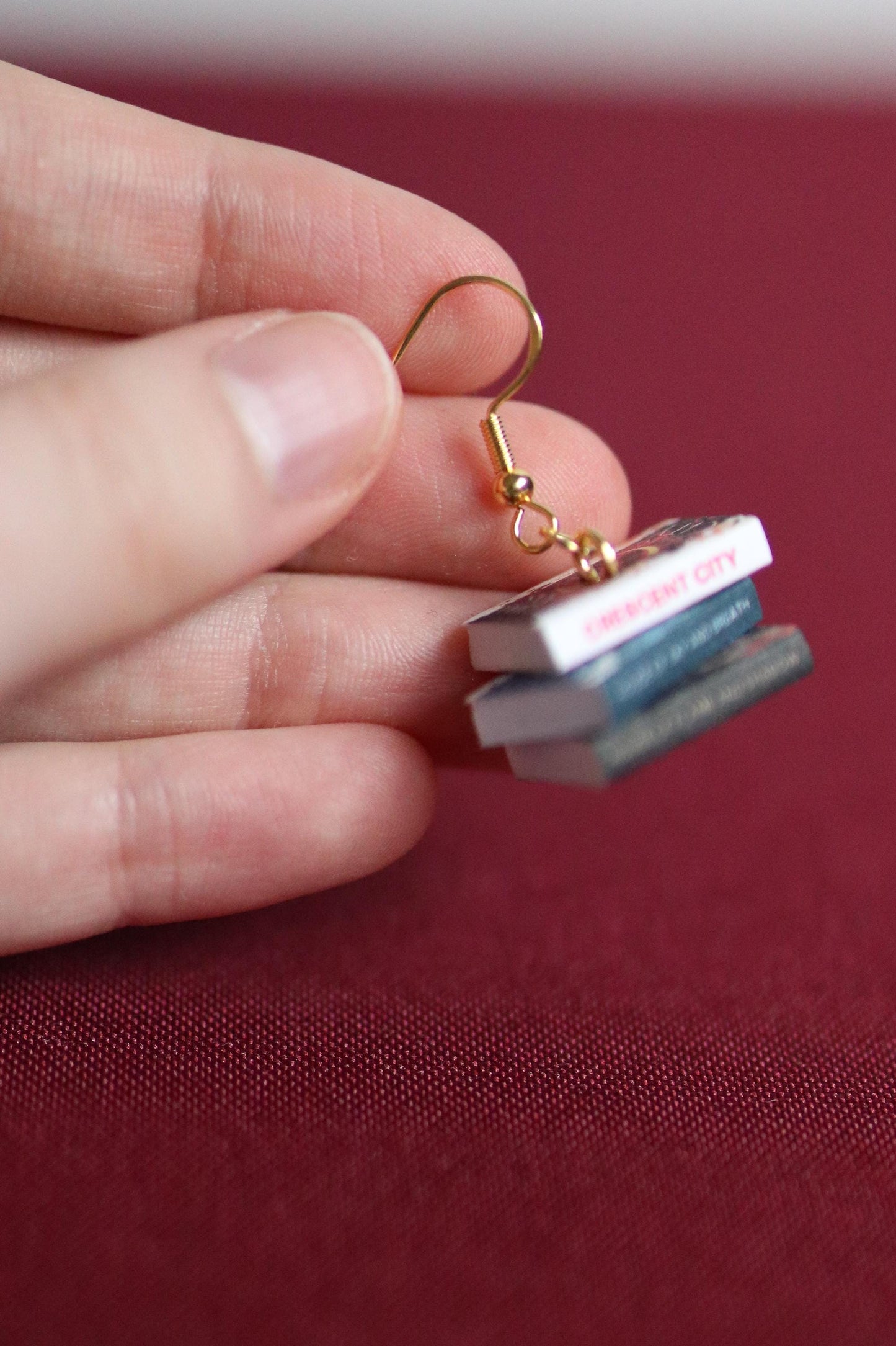 Crescent City Bookish Earrings