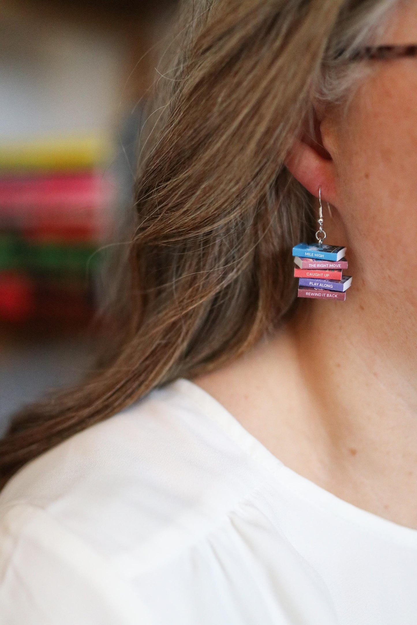 Windy City Bookish Earrings