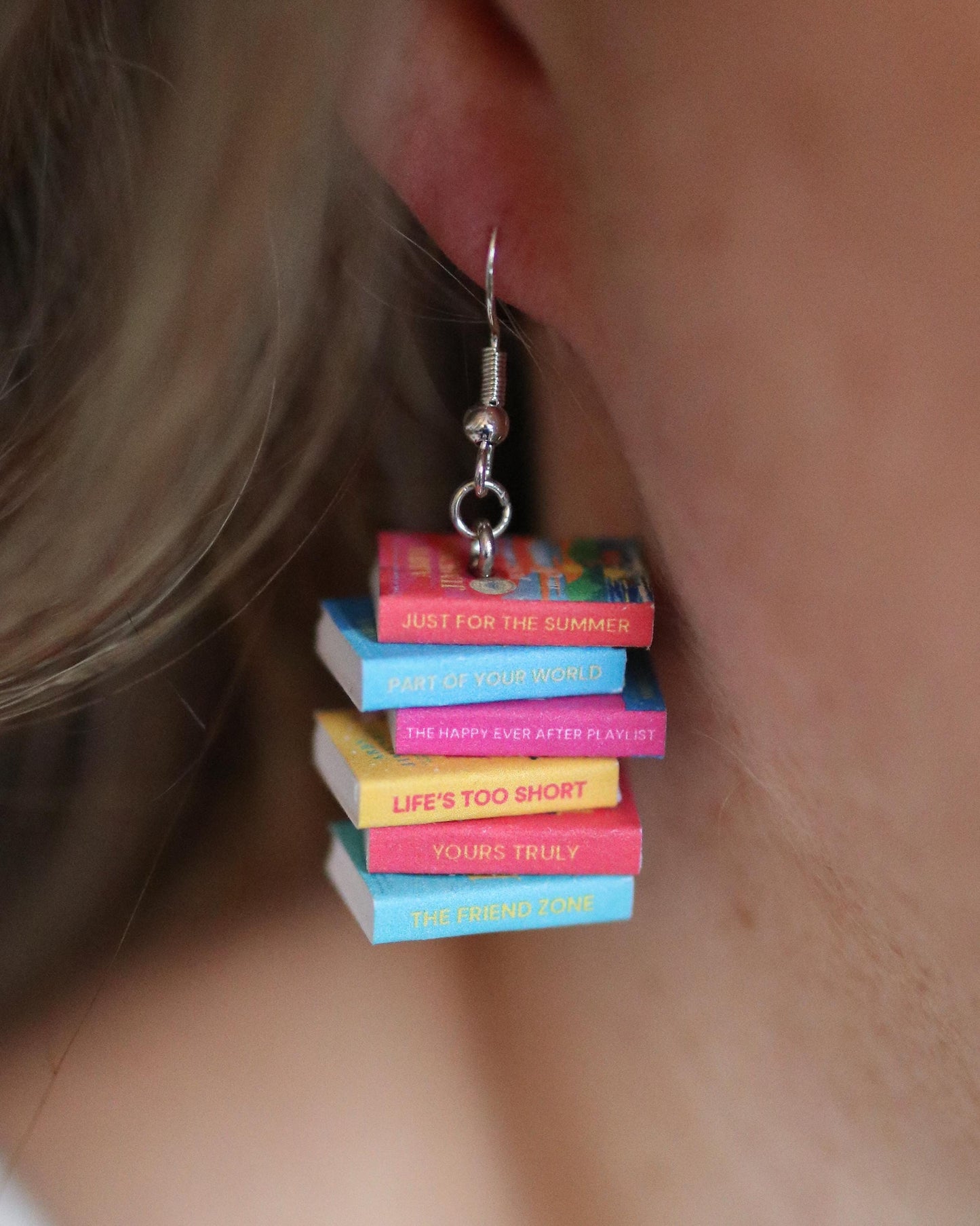Abby Jimenez Bookish Earrings