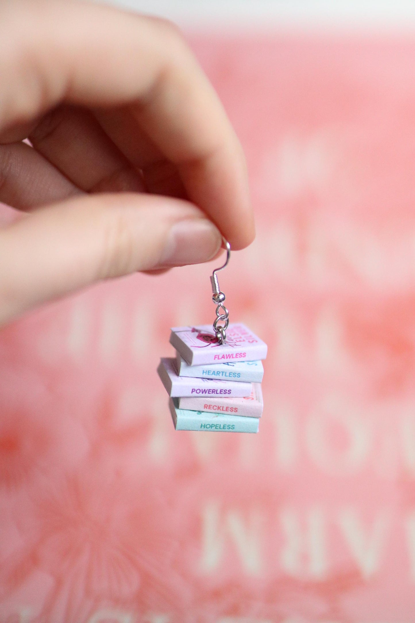 Chestnut Springs Bookish Earrings