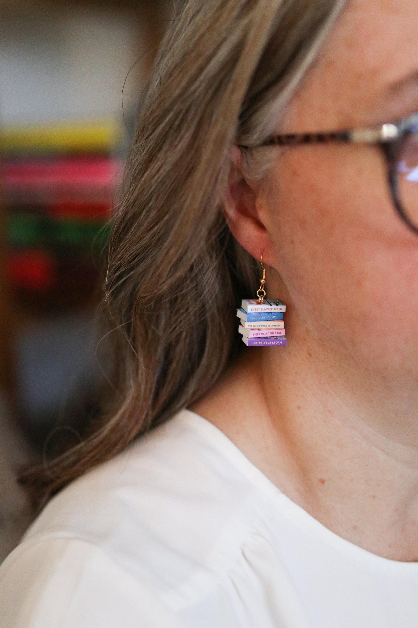 Carley Fortune Bookish Earrings
