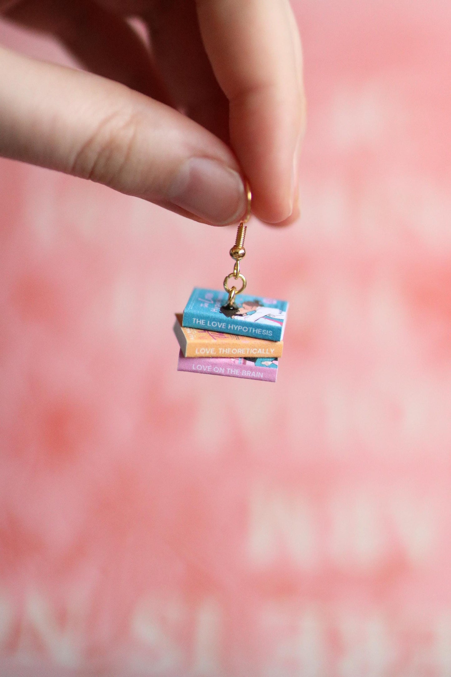 Ali Hazelwood Bookish Earrings