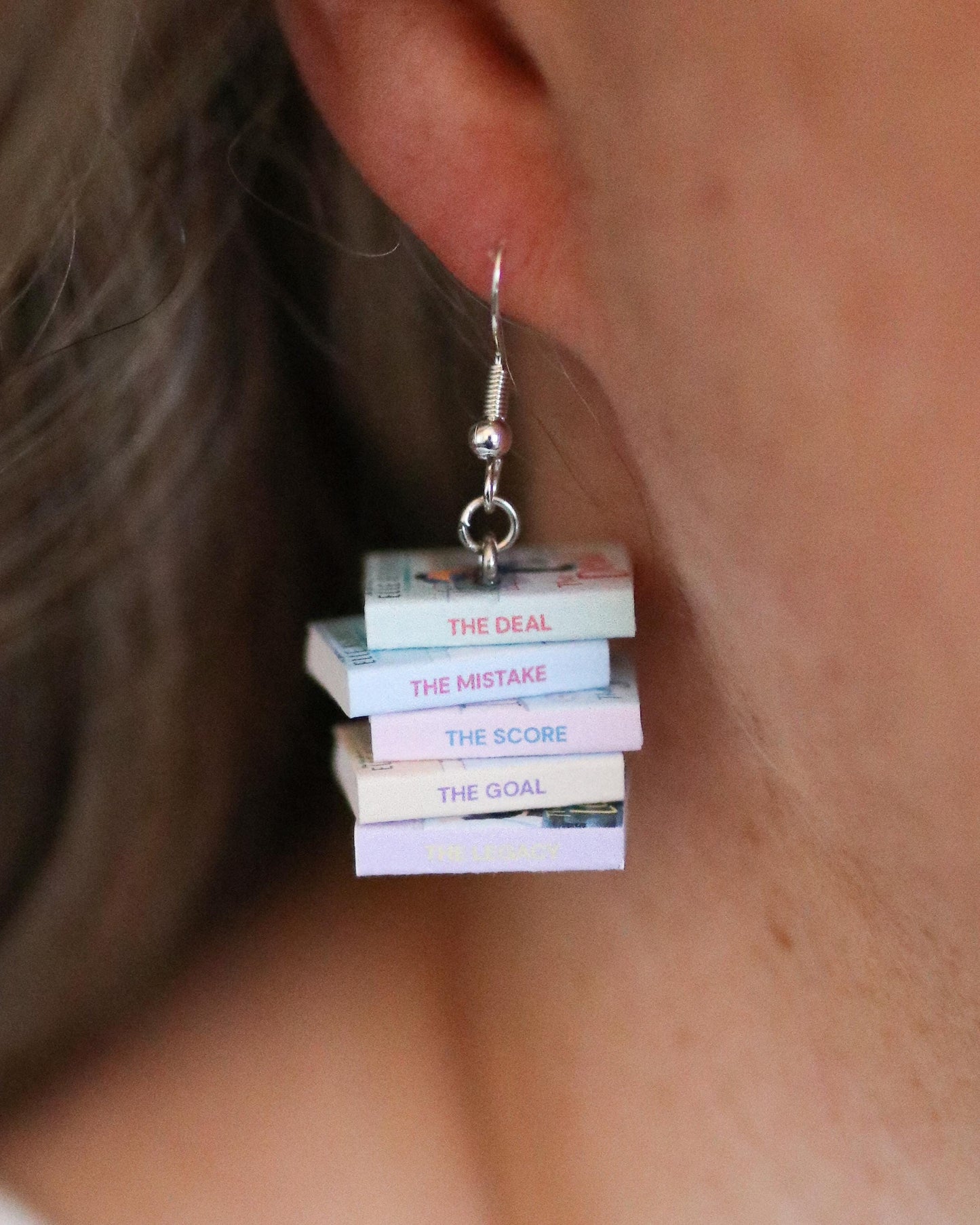 Off-Campus Series Bookish Earrings