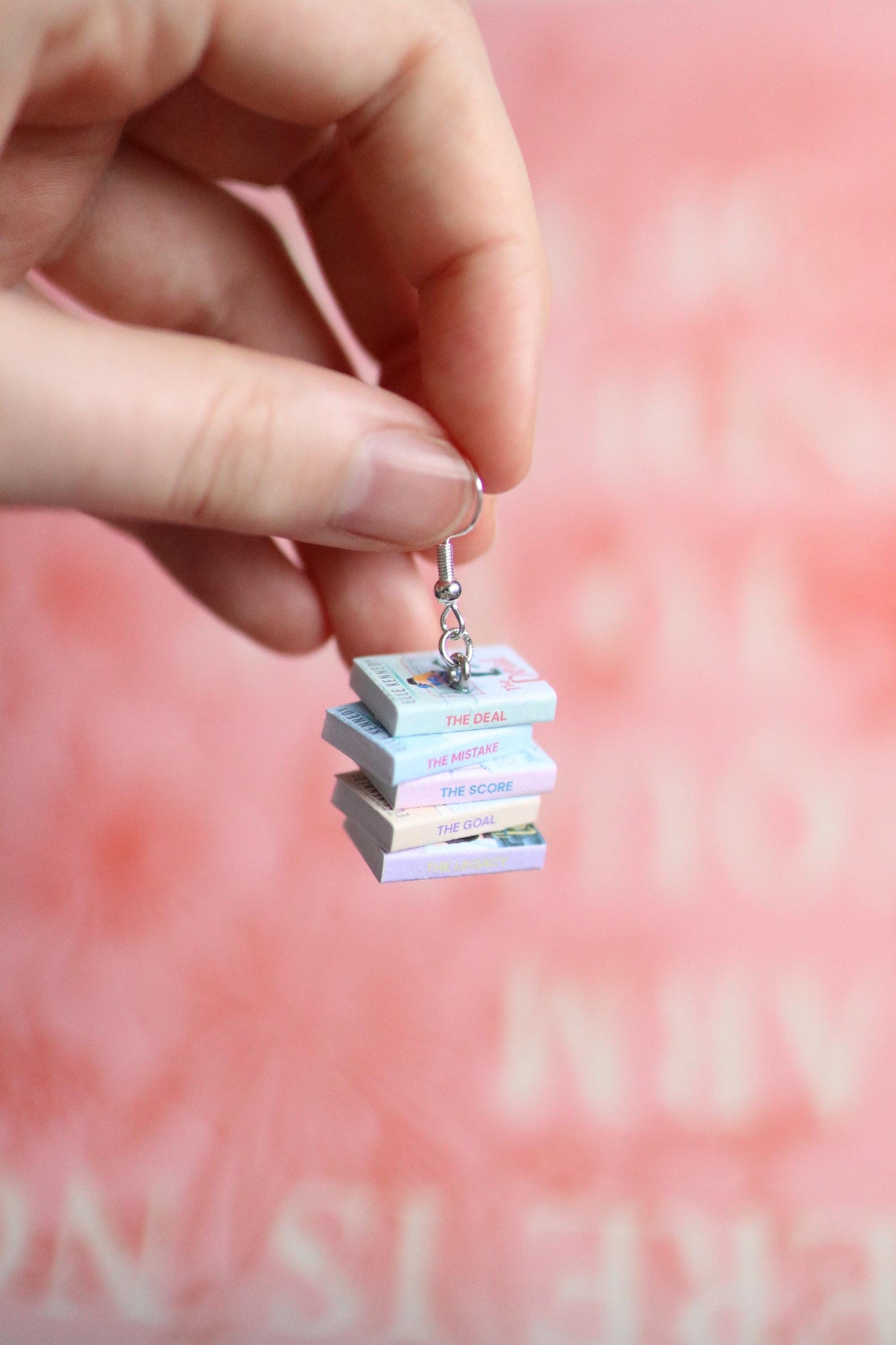 Off-Campus Series Bookish Earrings