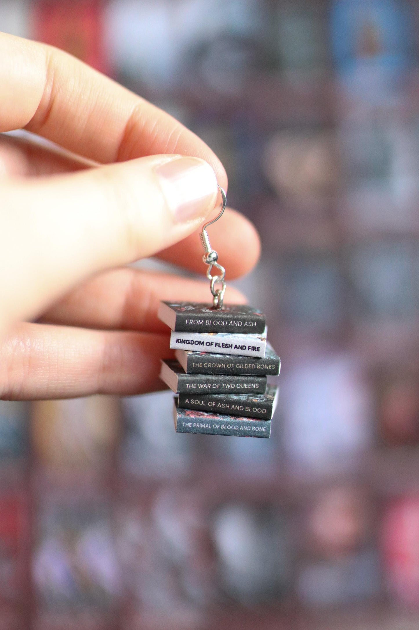 Jennifer L. Armentrout Bookish Earrings