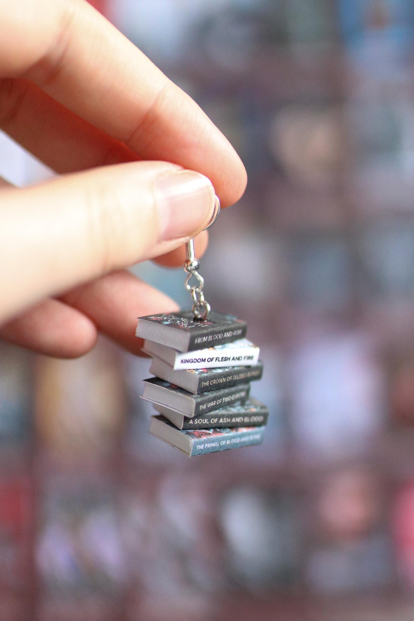 Jennifer L. Armentrout Bookish Earrings