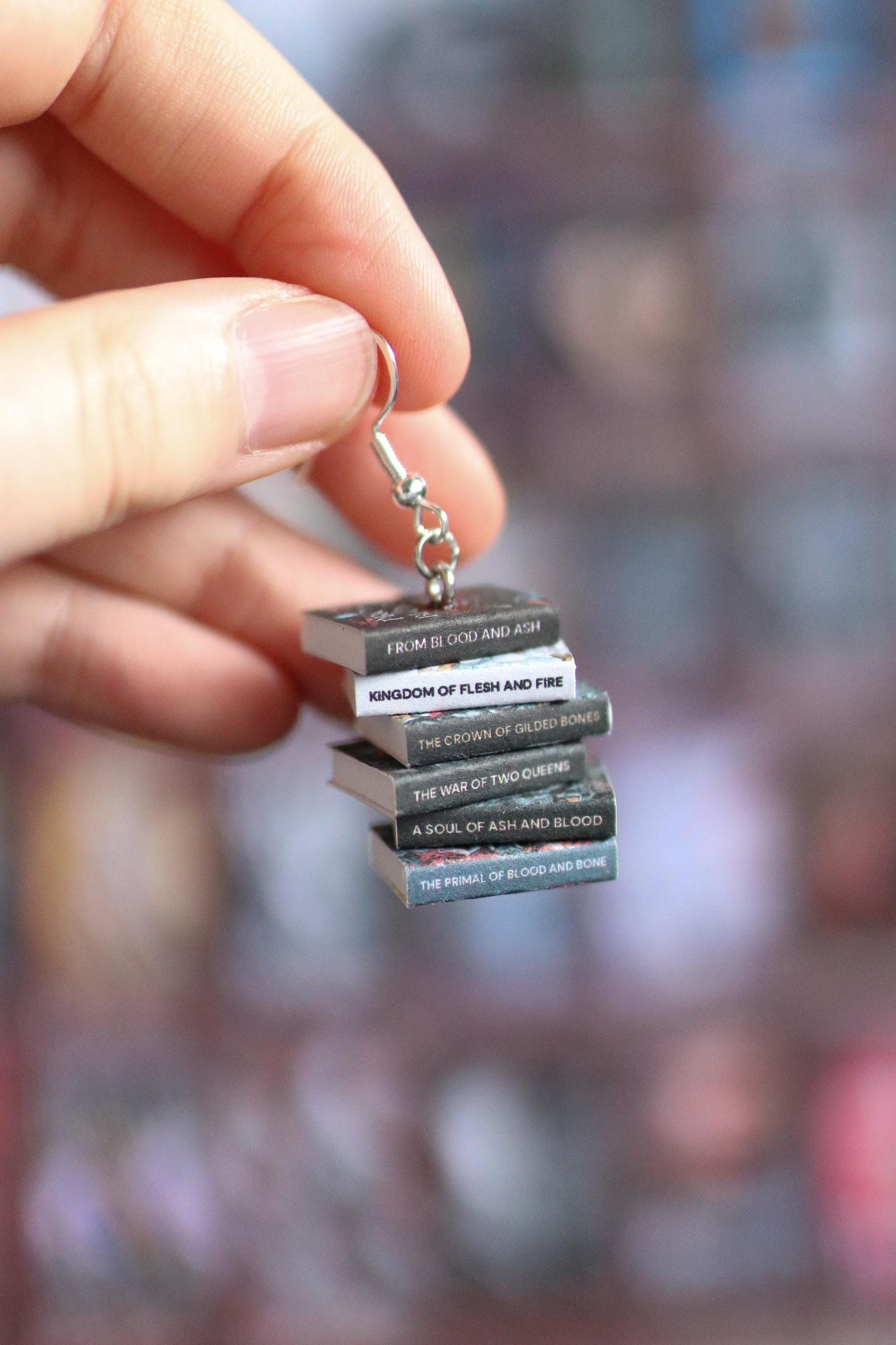 Jennifer L. Armentrout Bookish Earrings