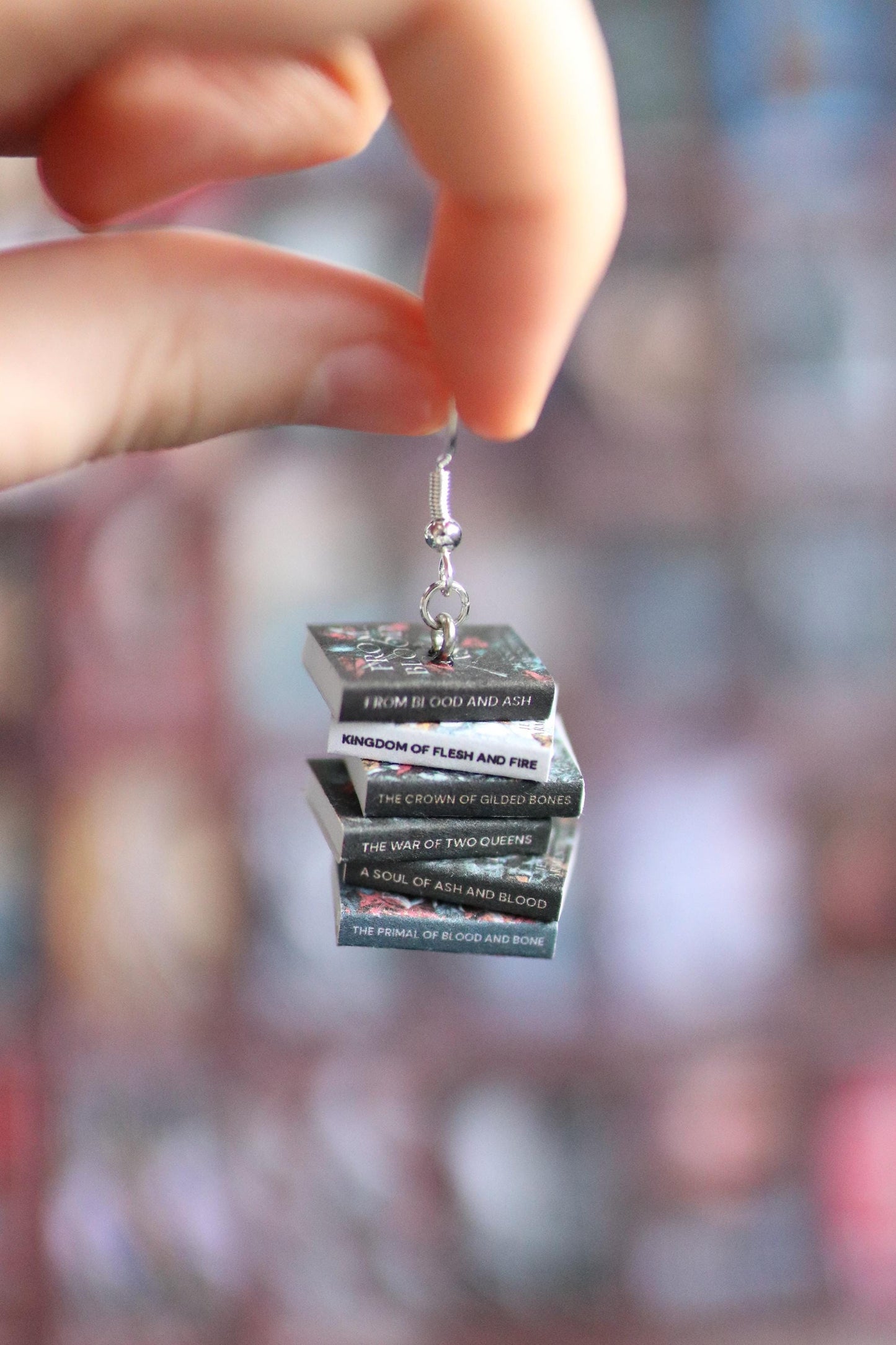 Jennifer L. Armentrout Bookish Earrings