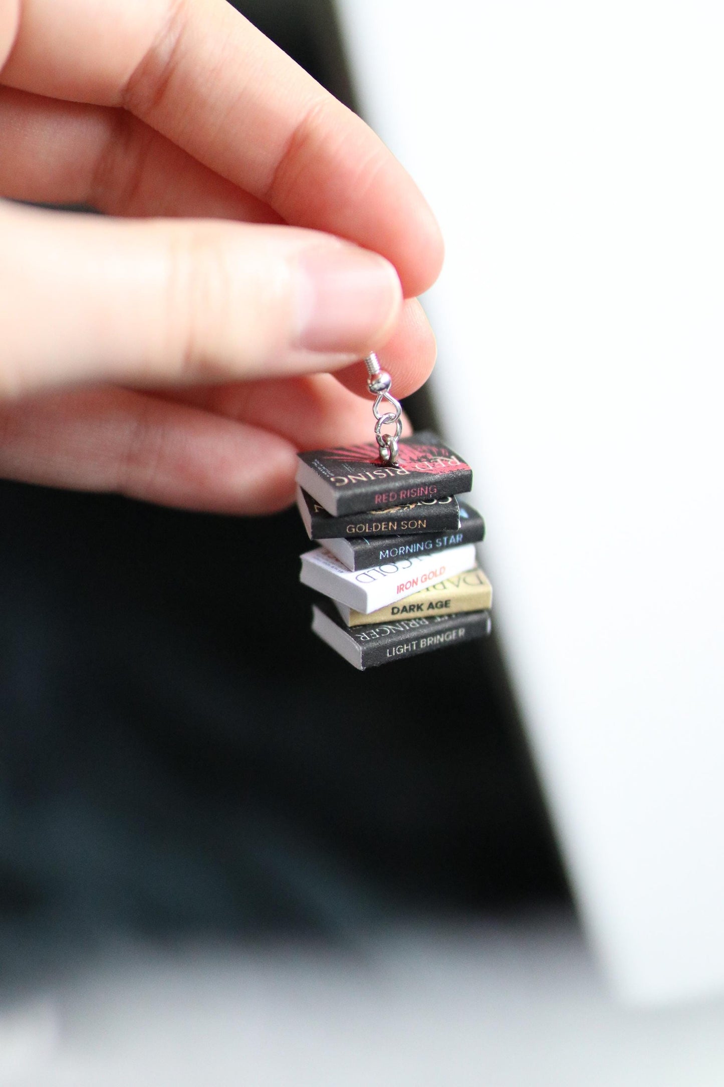 Pierce Brown Bookish Earrings