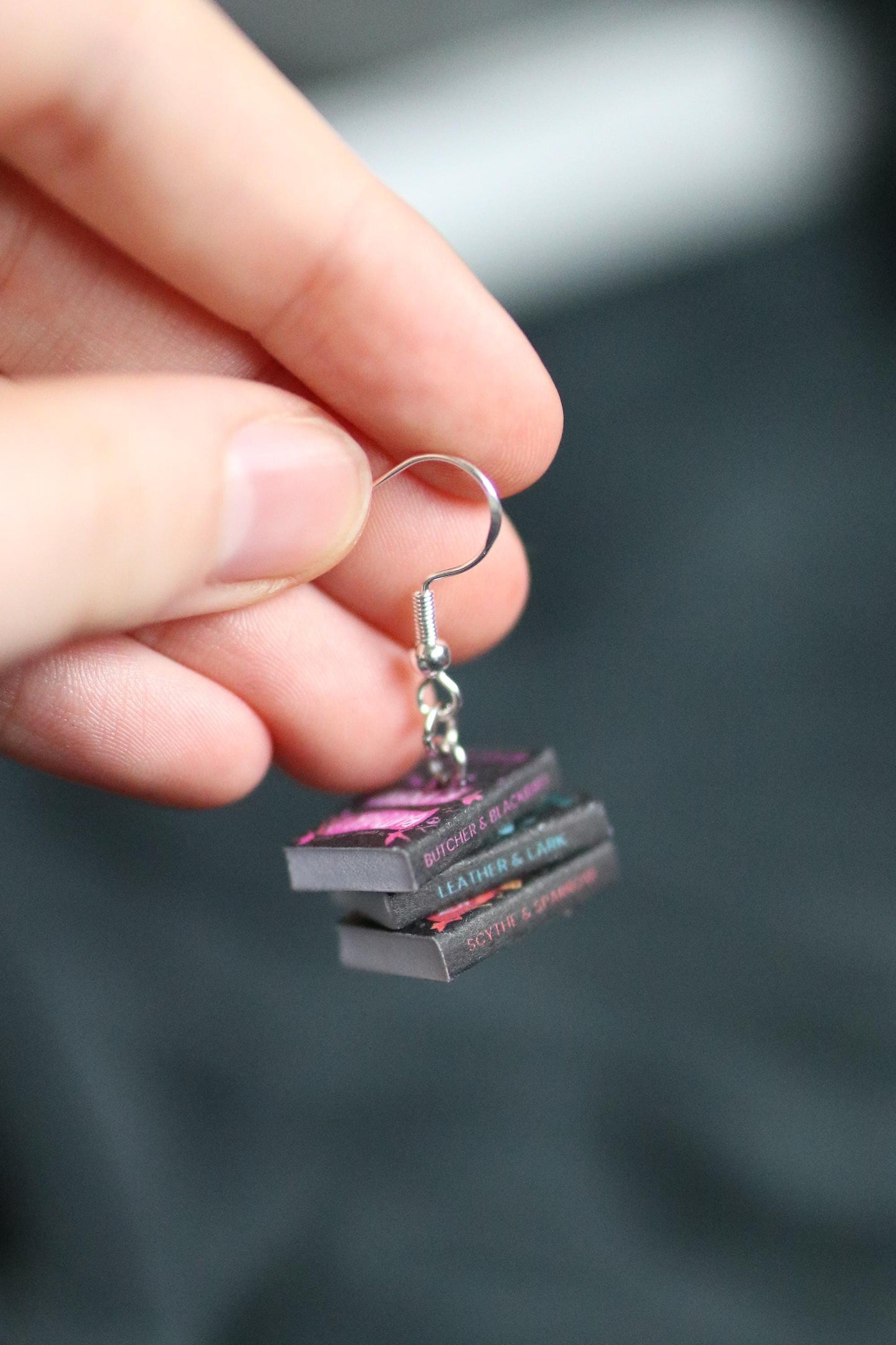 The Ruinous Love Trilogy Bookish Earrings