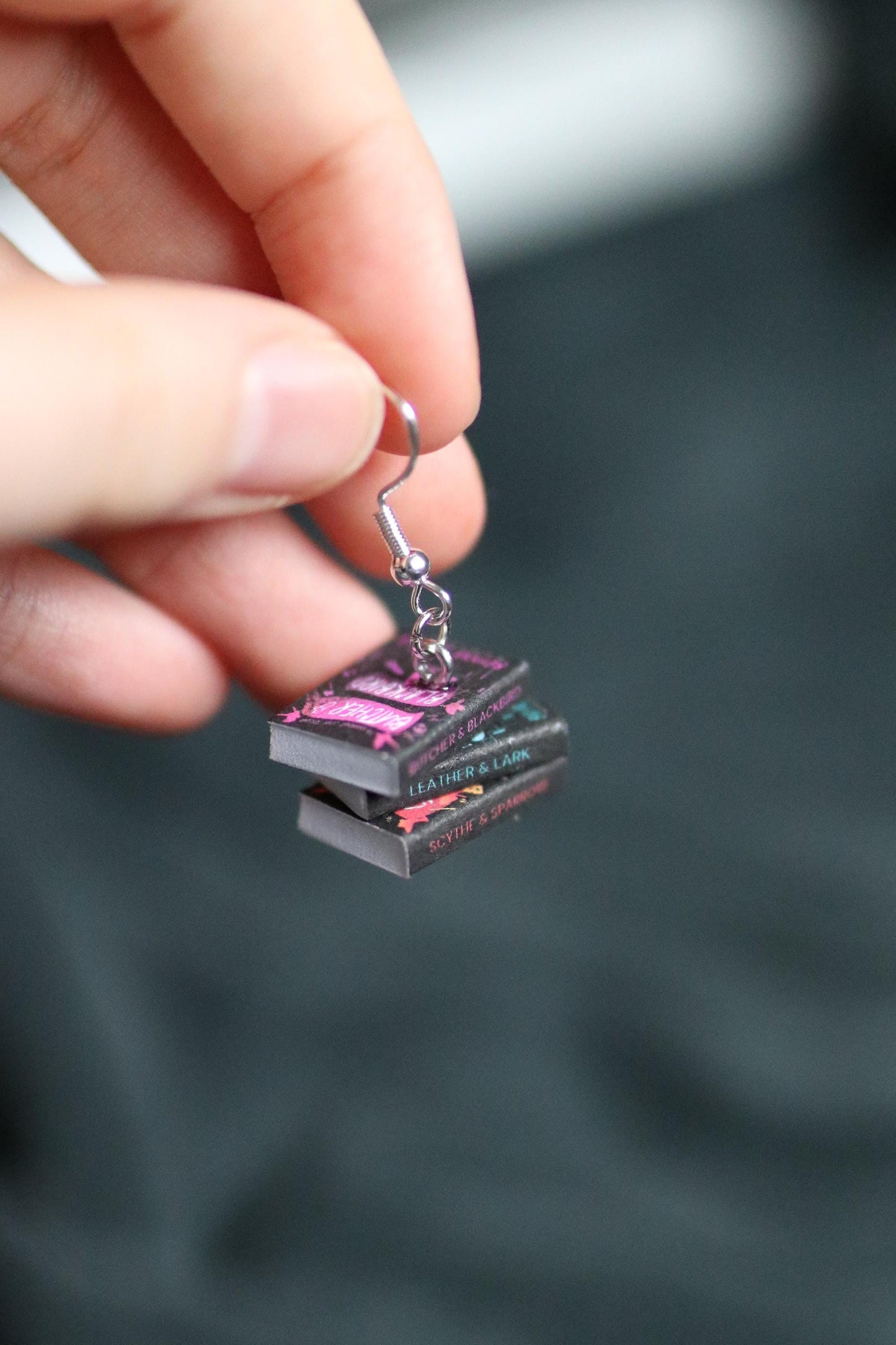 The Ruinous Love Trilogy Bookish Earrings