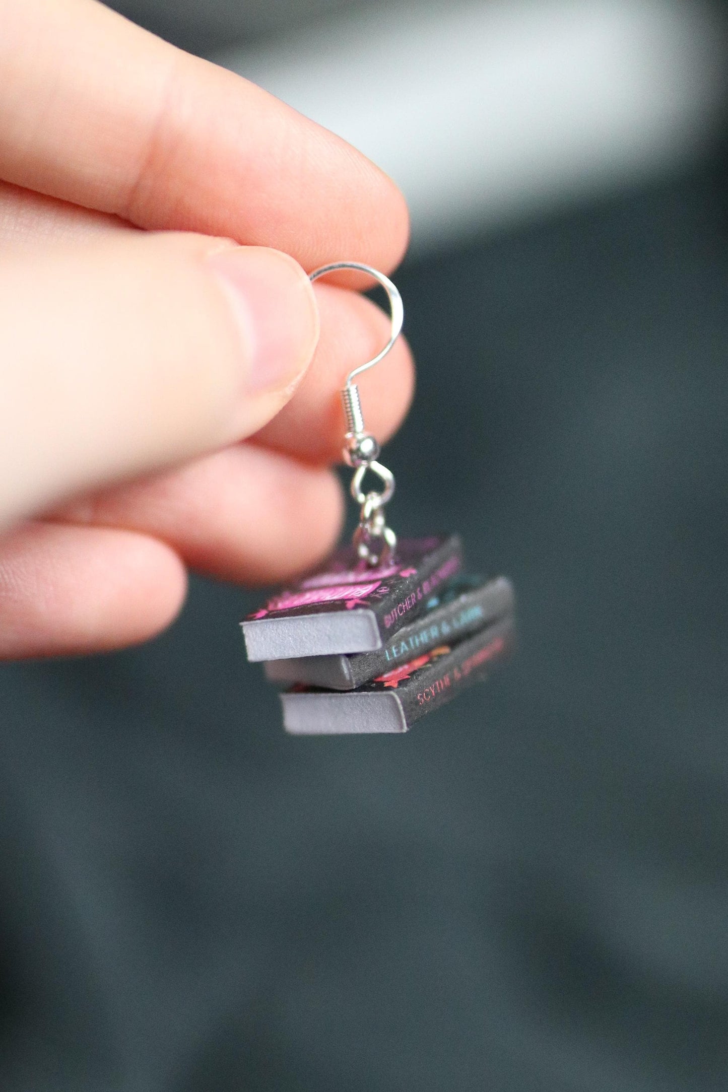 The Ruinous Love Trilogy Bookish Earrings