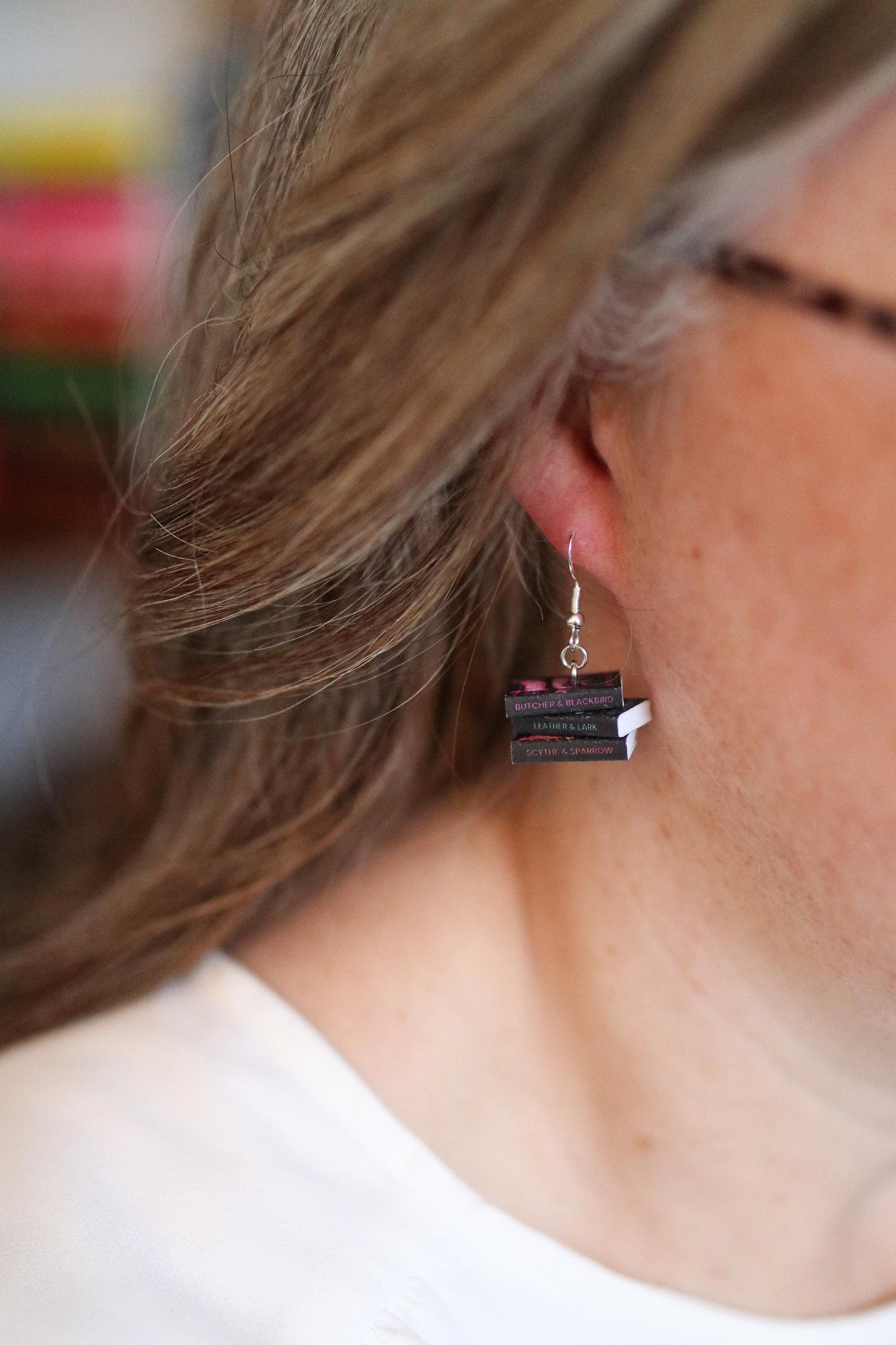 The Ruinous Love Trilogy Bookish Earrings