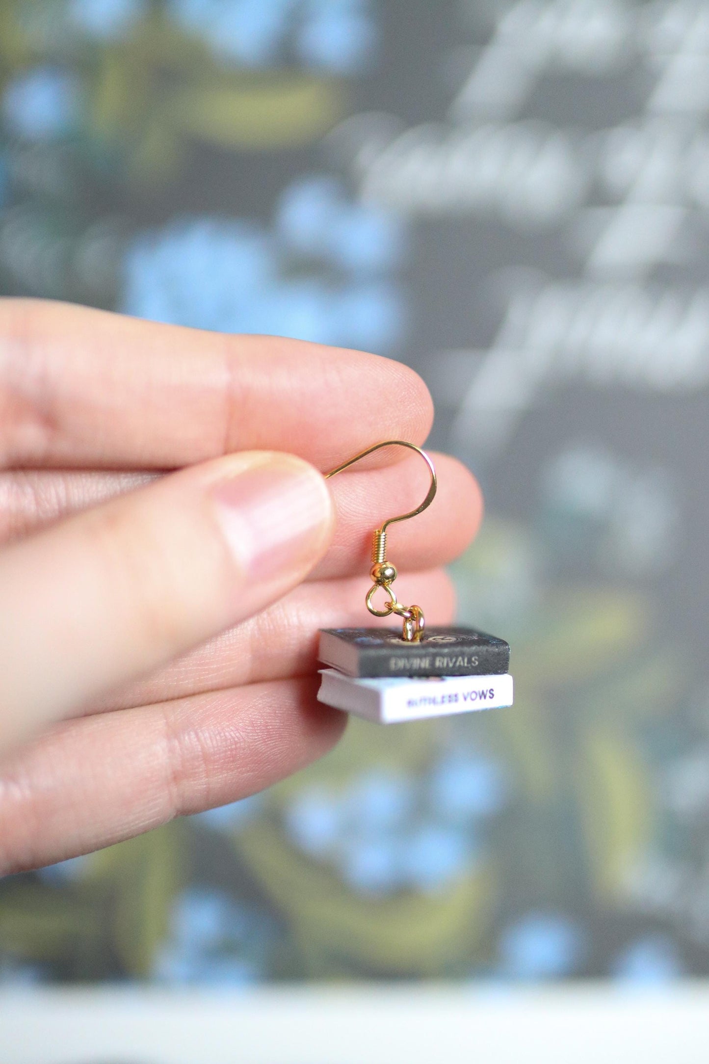 Divine Rivals Bookish Earrings