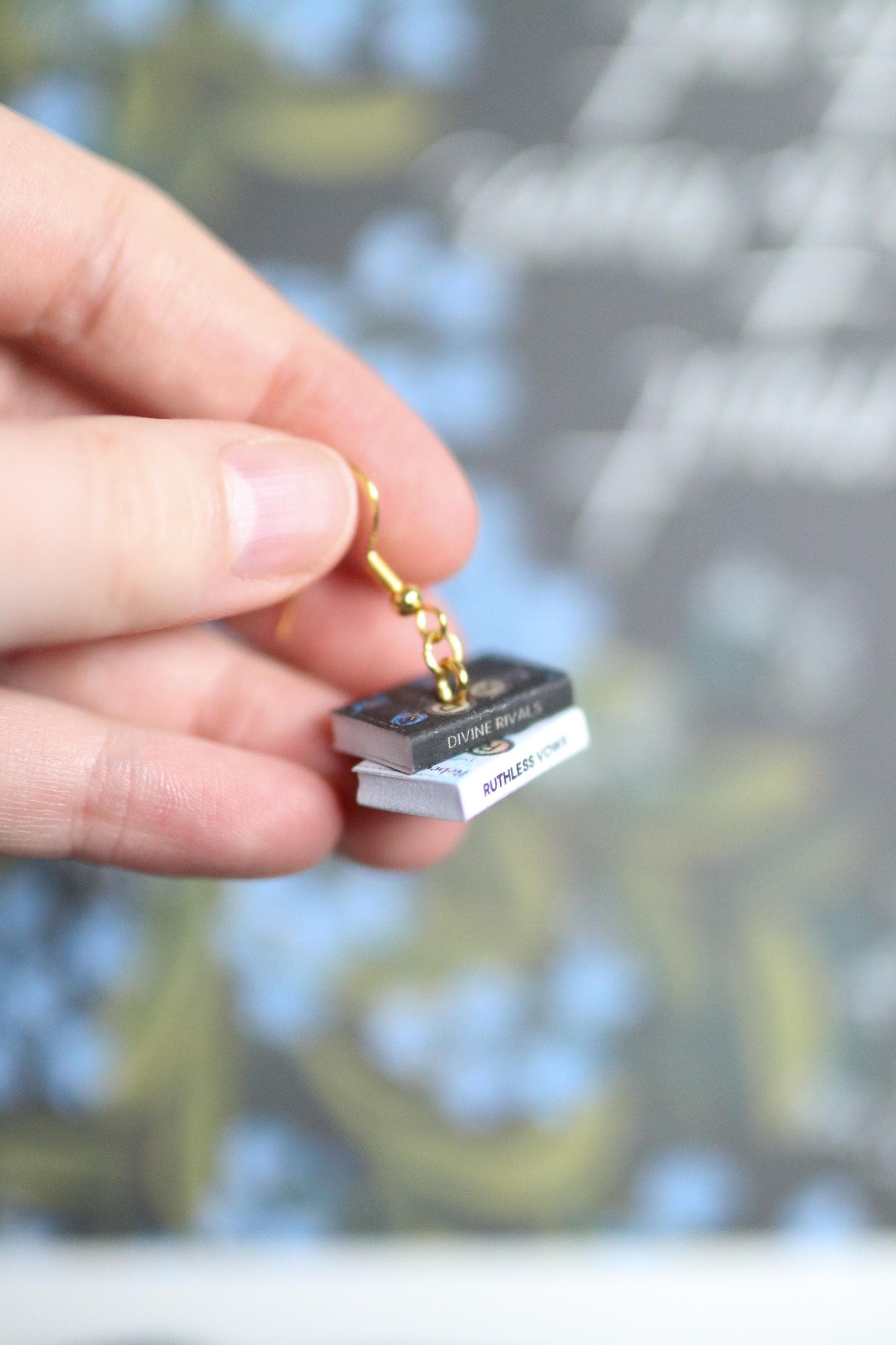 Divine Rivals Bookish Earrings