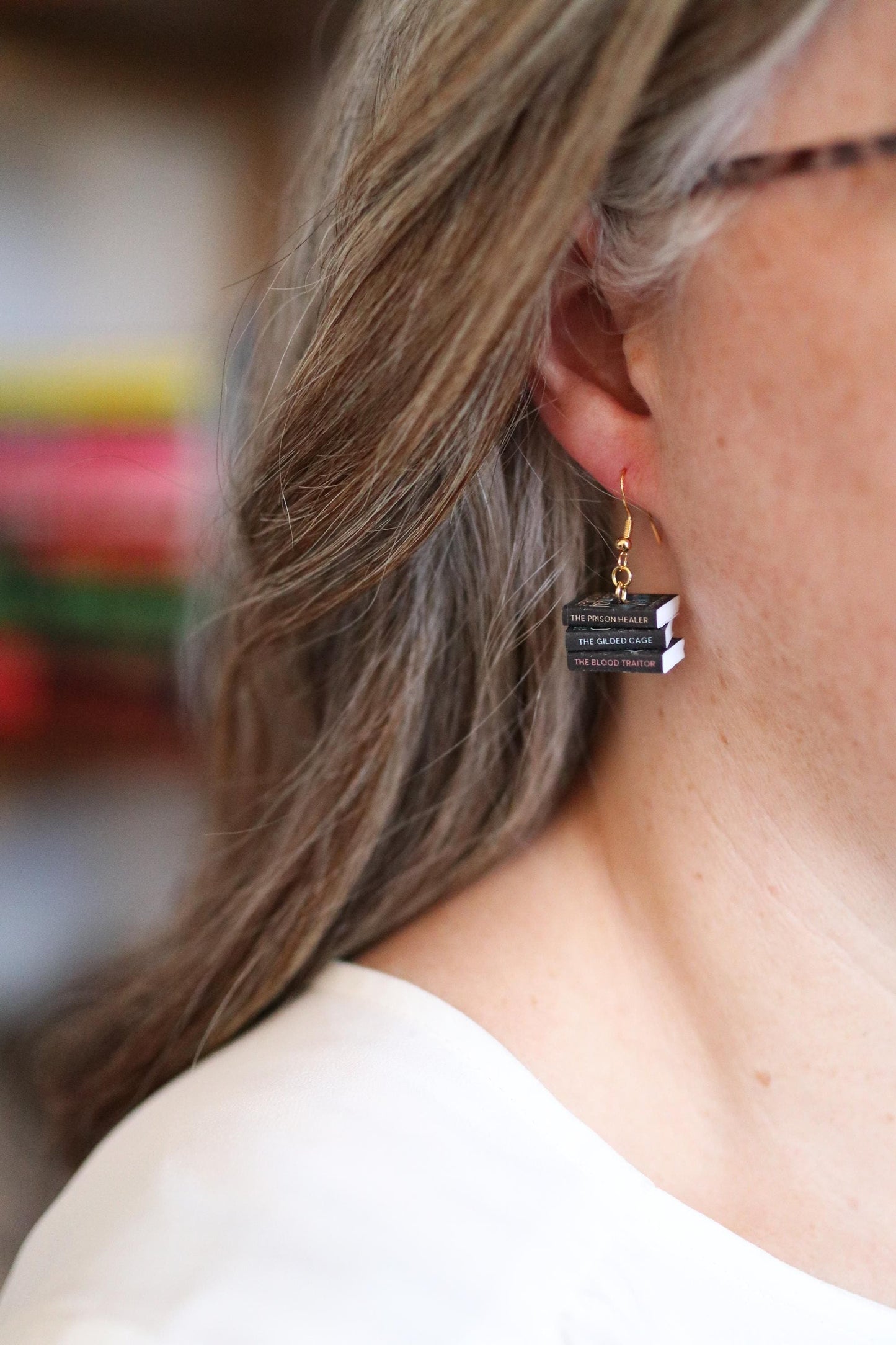 The Prison Healer Bookish Earrings