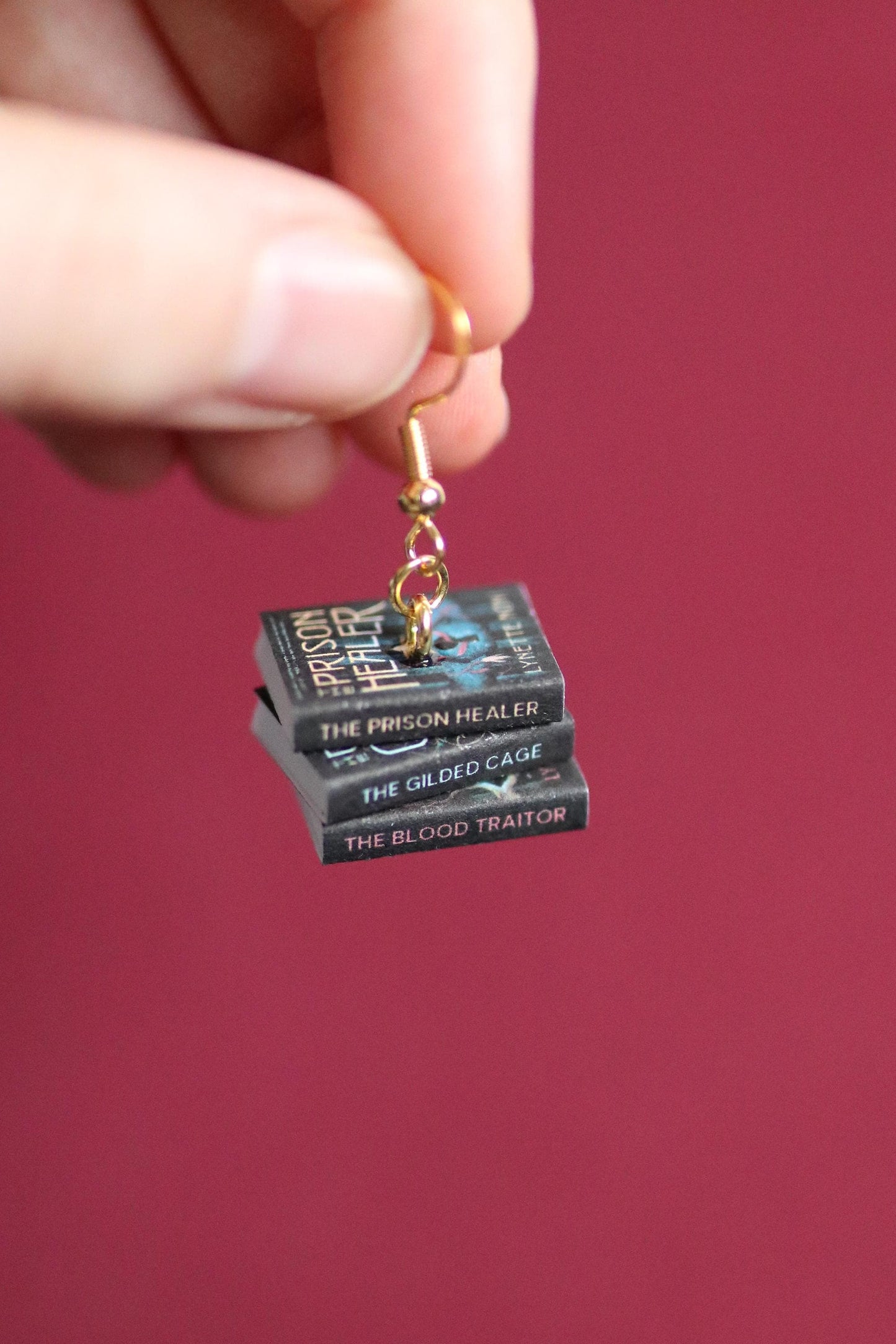 The Prison Healer Bookish Earrings