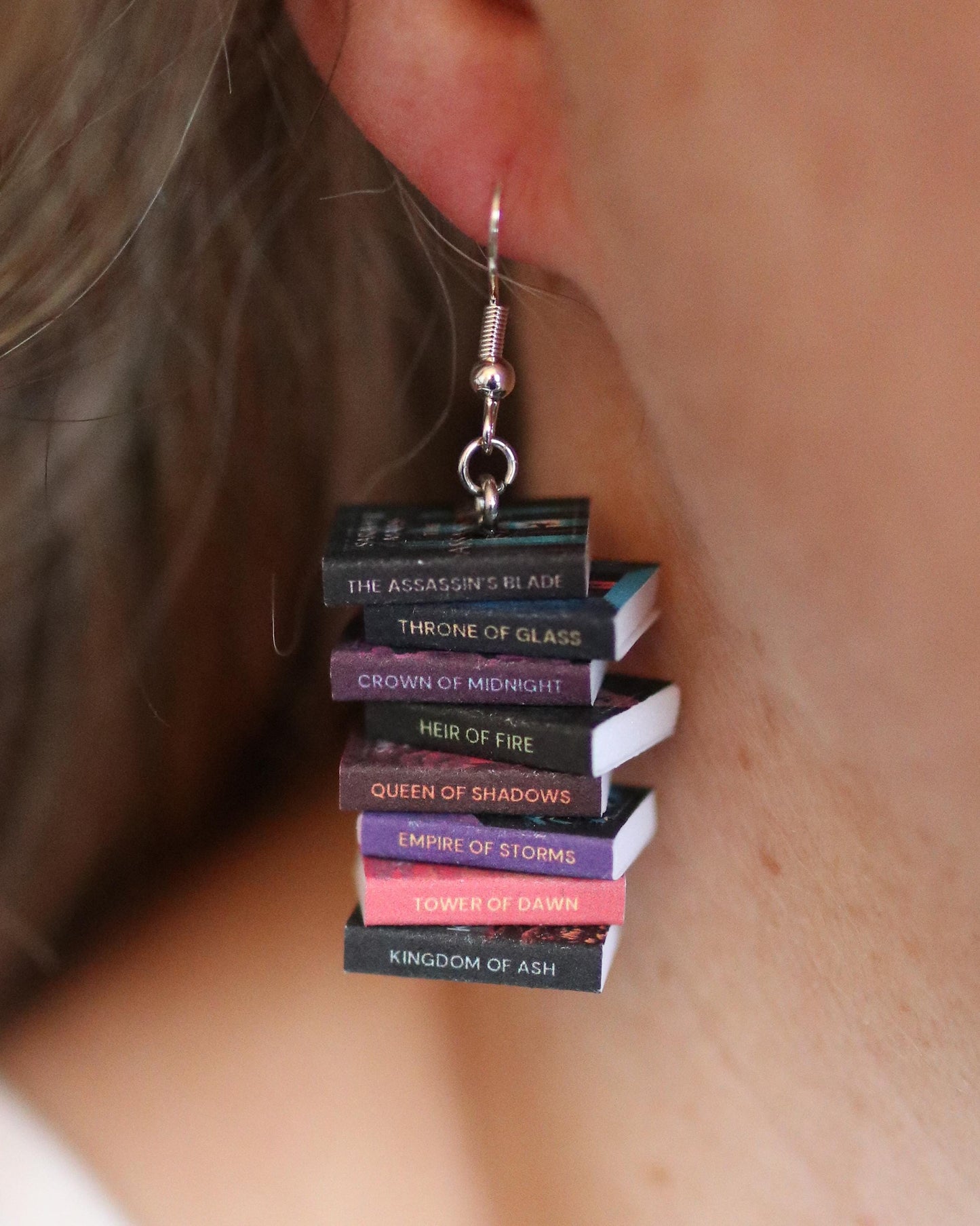 CUSTOM Bookish Earrings