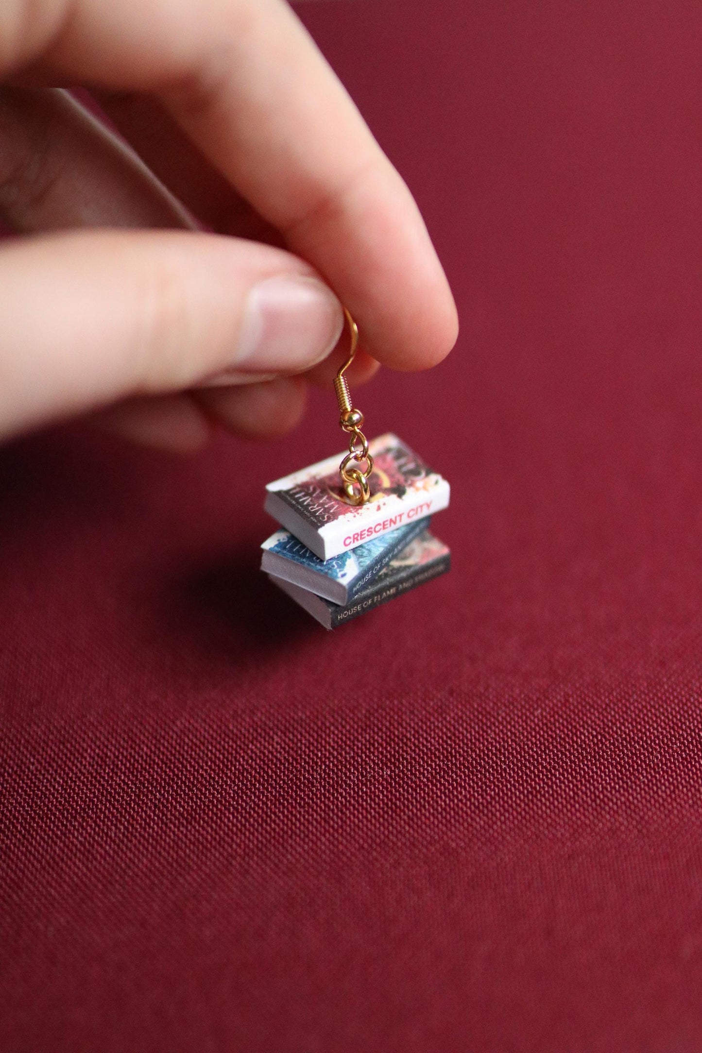 Crescent City Bookish Earrings