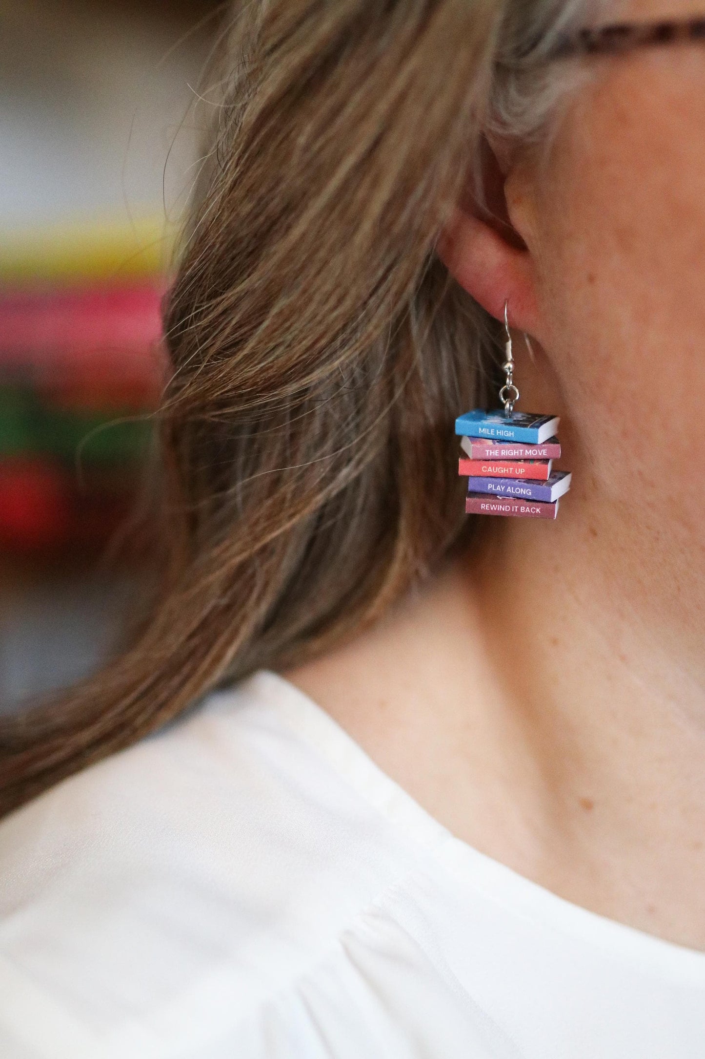 Windy City Bookish Earrings