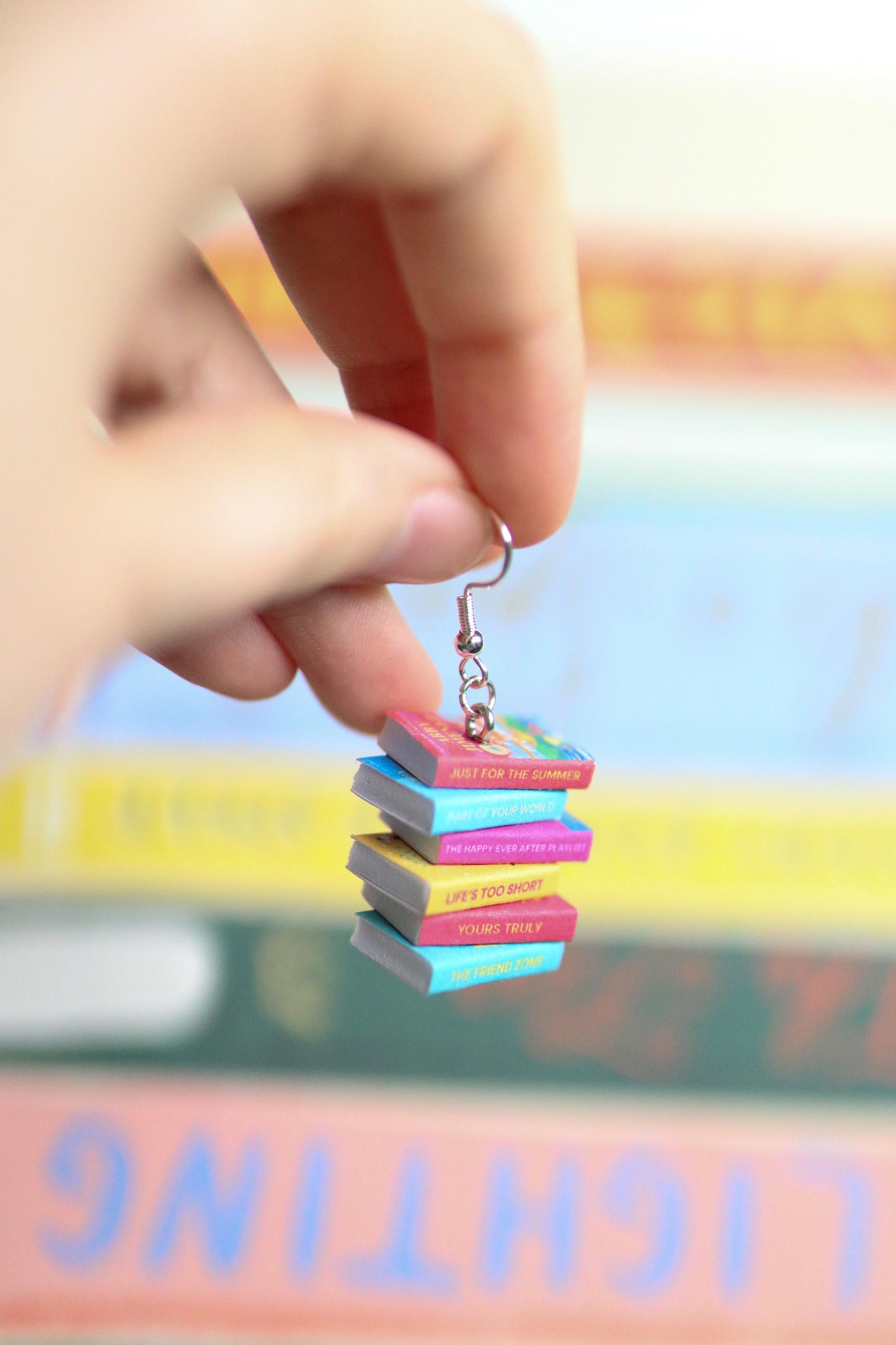 Abby Jimenez Bookish Earrings
