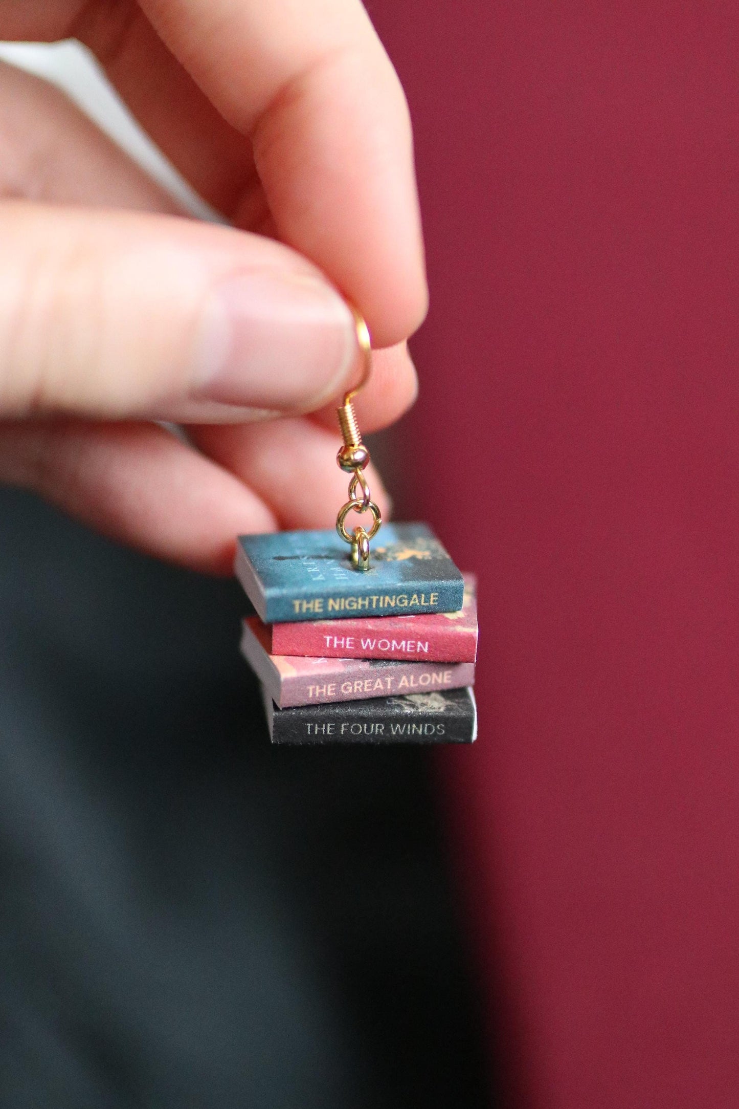 Kristin Hannah Bookish Earrings