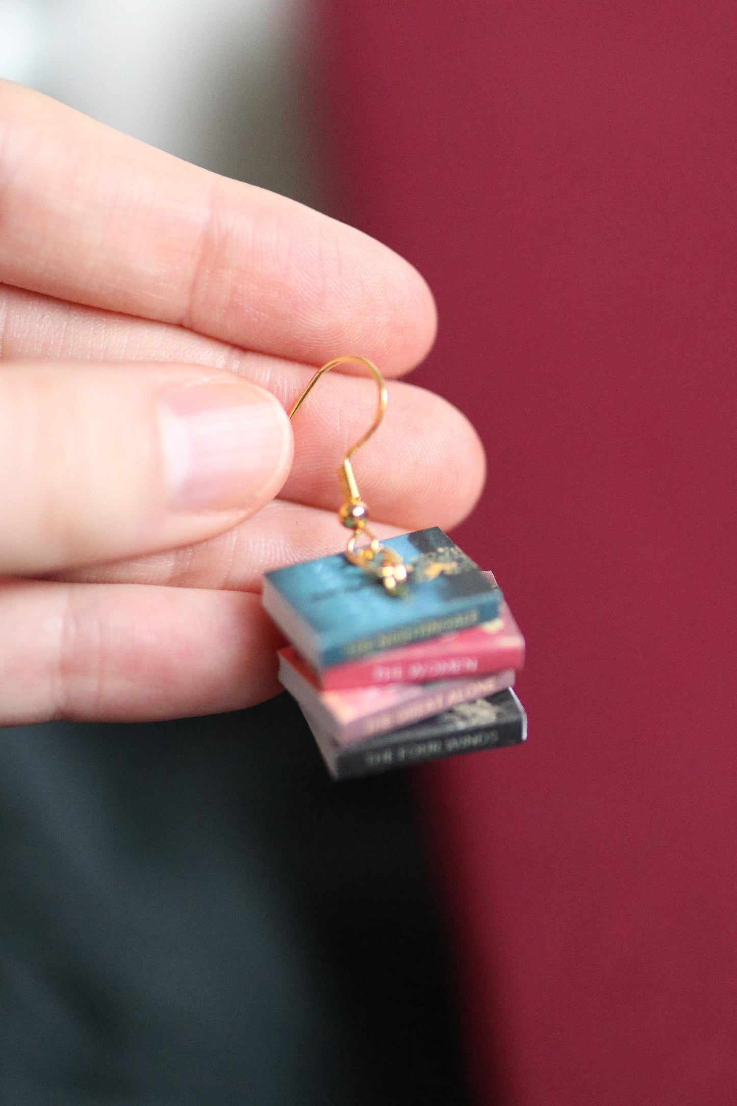 Kristin Hannah Bookish Earrings