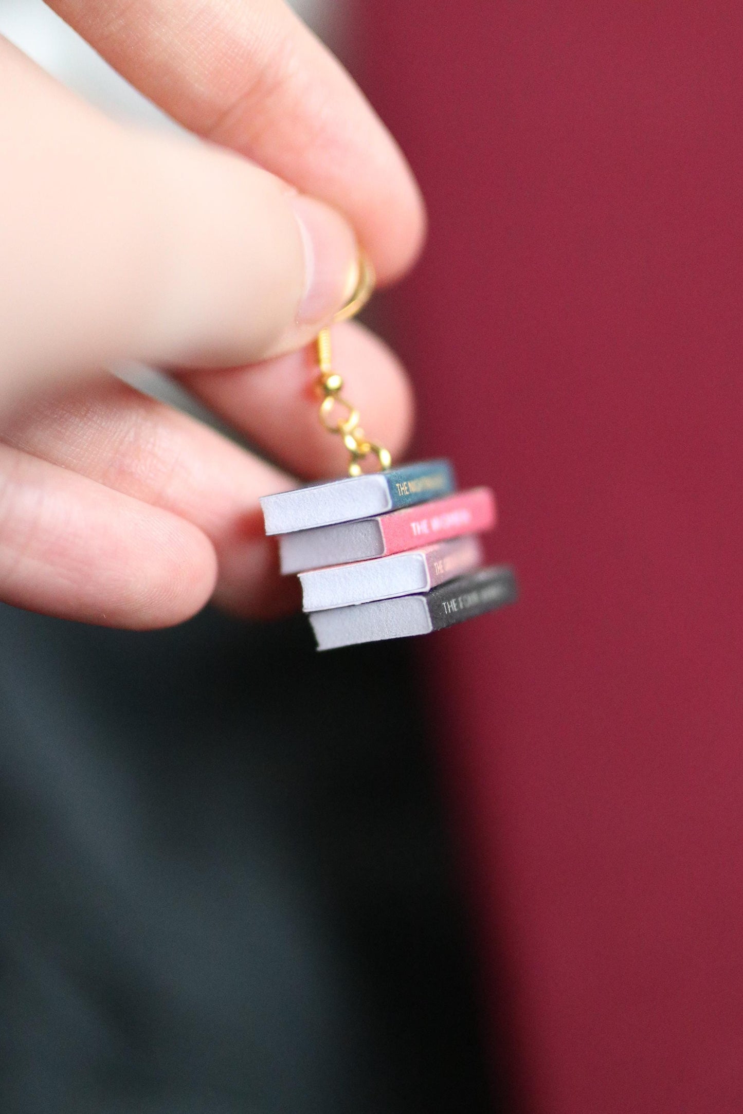 Kristin Hannah Bookish Earrings