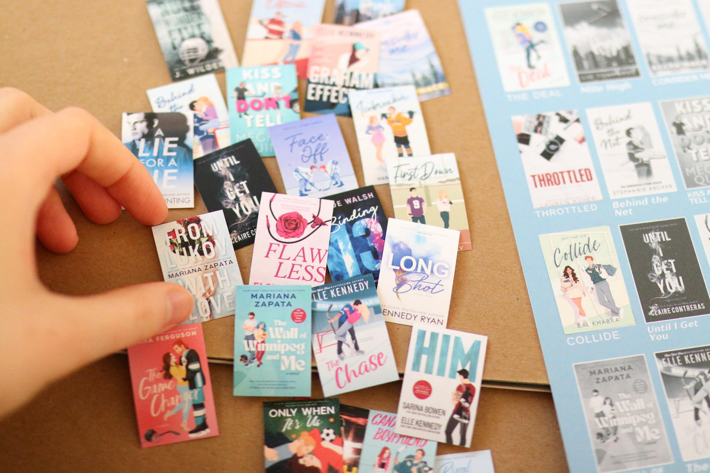 Sports Romance Books Bucket List Sticker POSTER