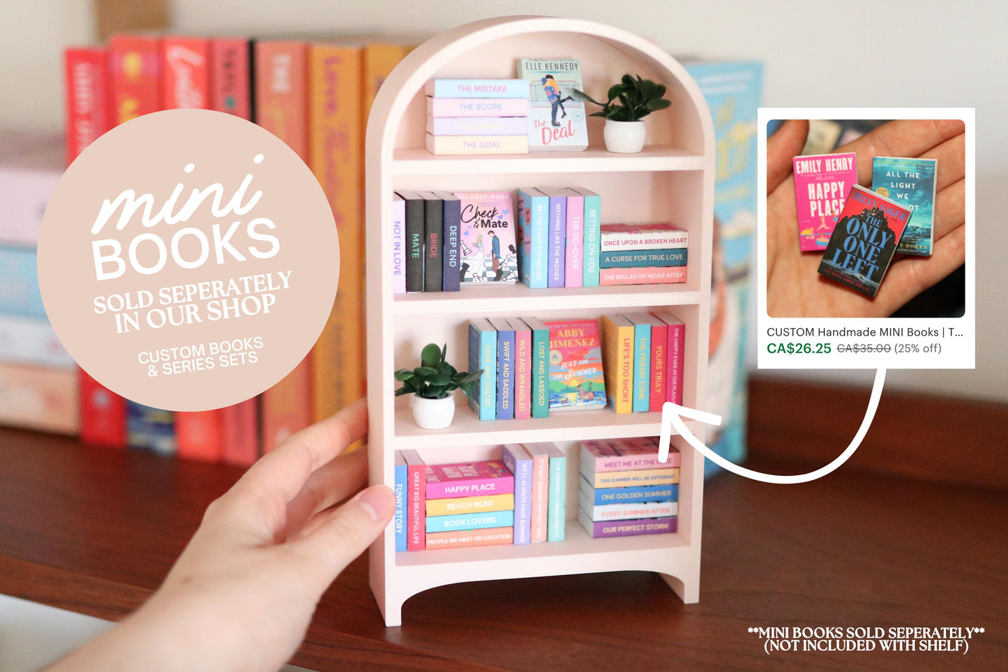 Mini Bookshelf