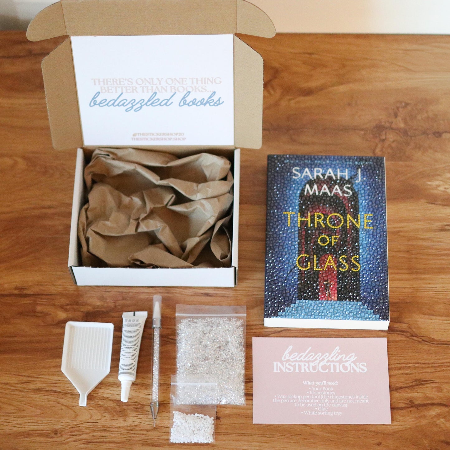 CUSTOM DIY Book Bedazzling Kit
