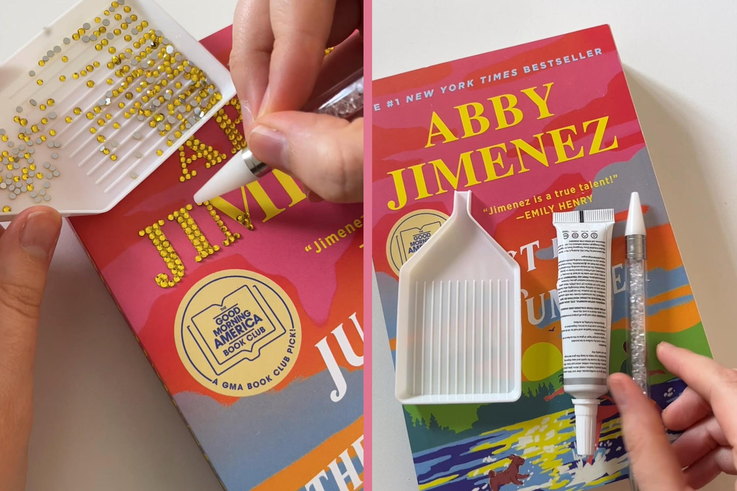 CUSTOM DIY Book Bedazzling Kit