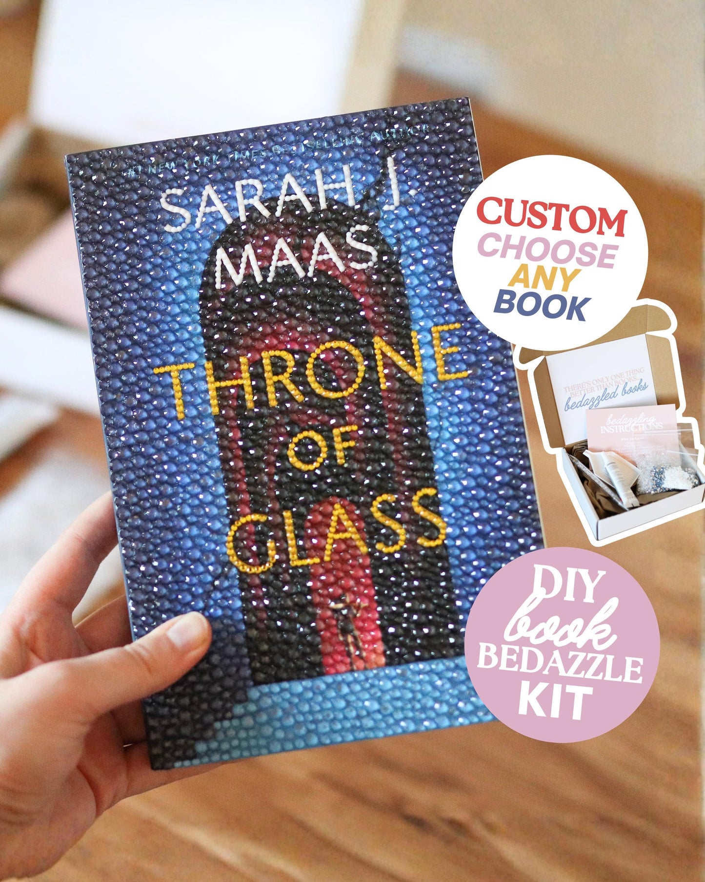 CUSTOM DIY Book Bedazzling Kit