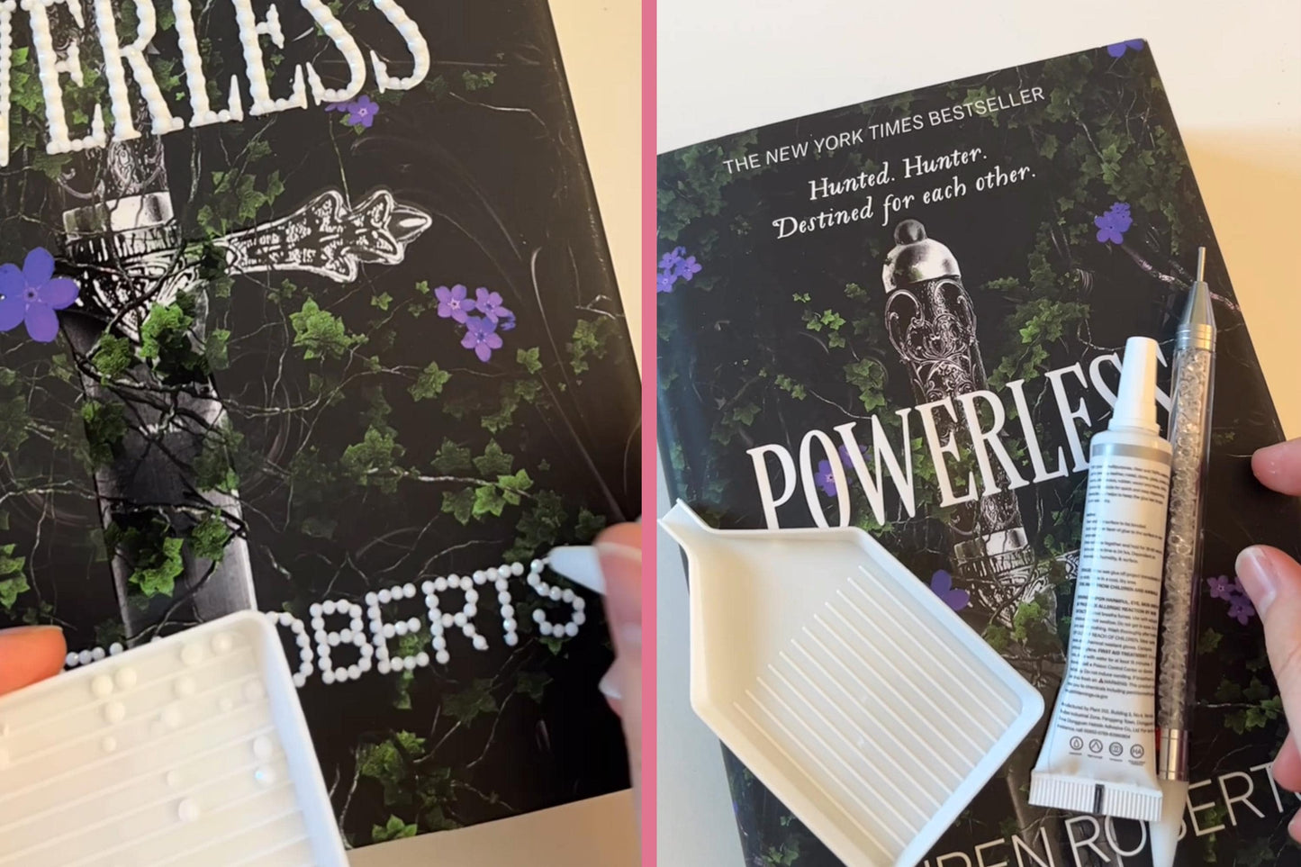 Powerless DIY Book Bedazzling Kit