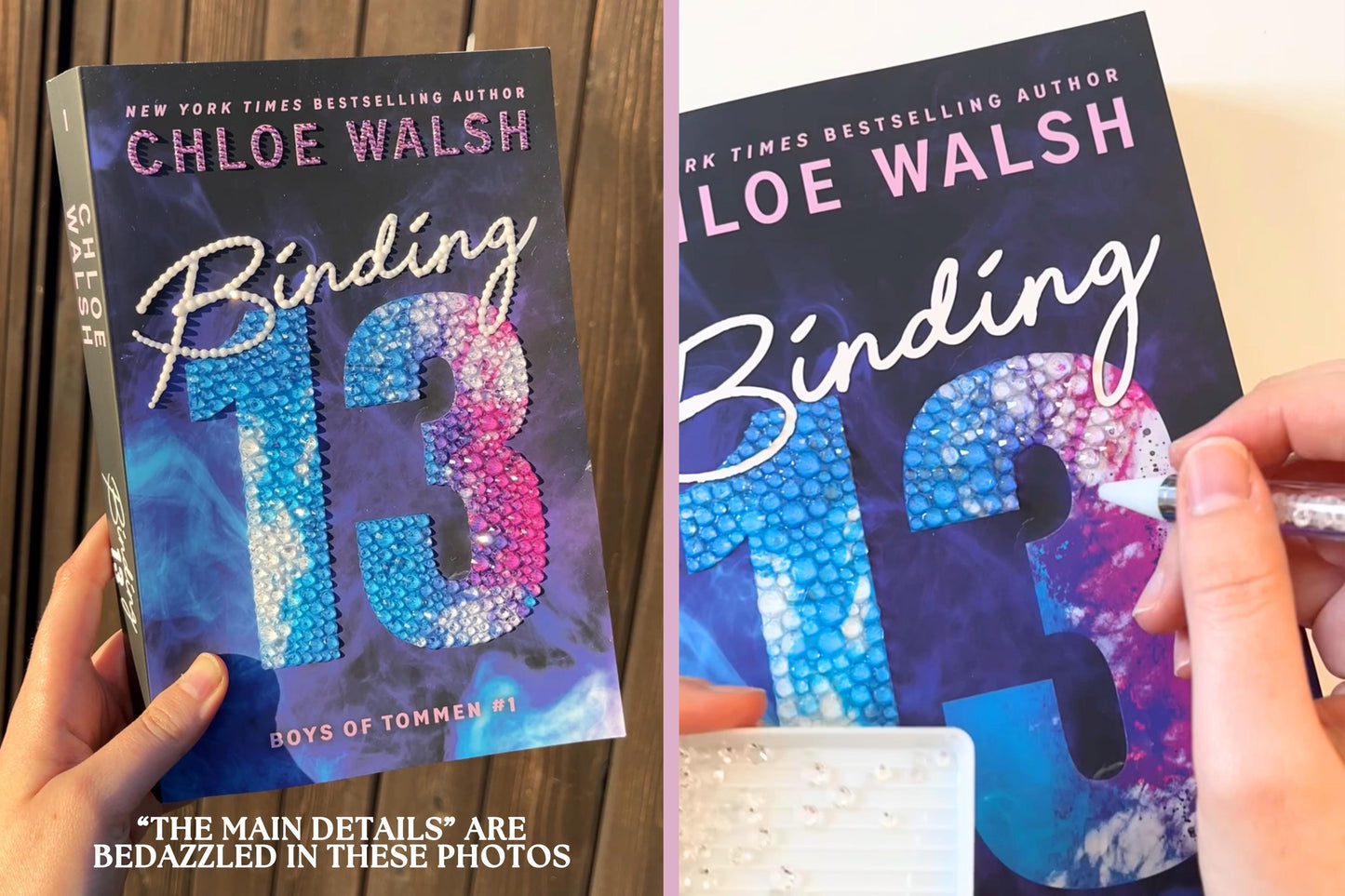 Binding 13 DIY Book Bedazzling Kit