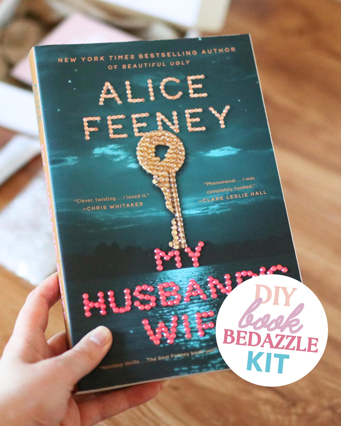 My Husband's Wife DIY Book Bedazzling Kit