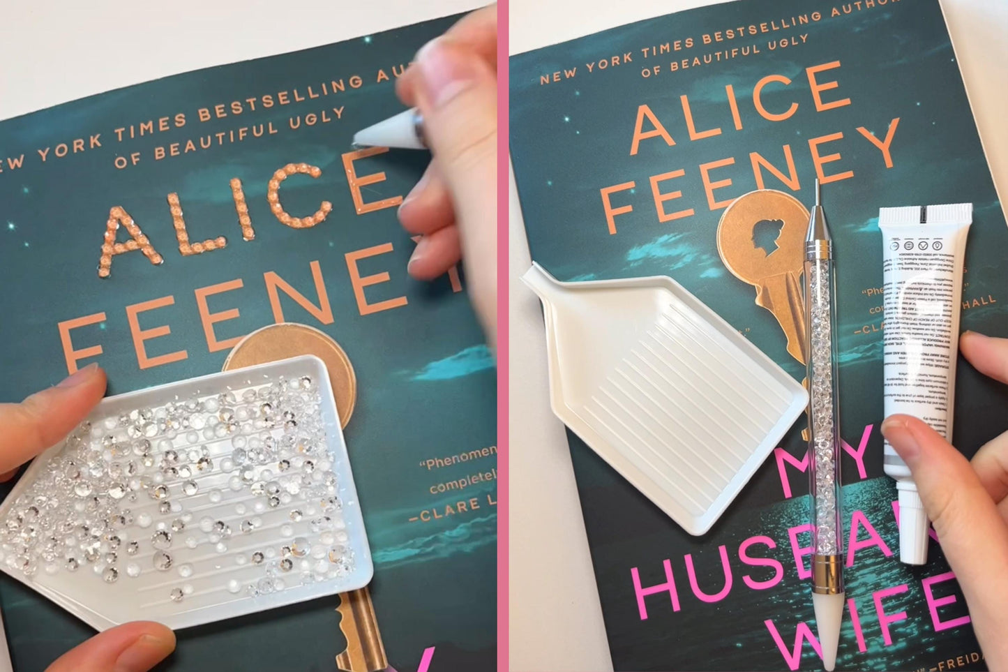 My Husband's Wife DIY Book Bedazzling Kit