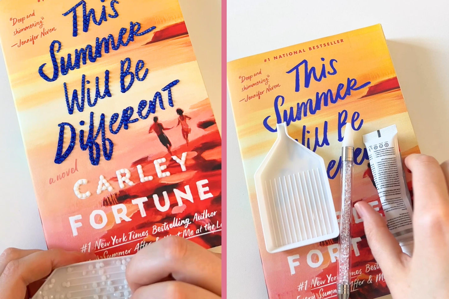 This Summer Will be Different DIY Book Bedazzling Kit