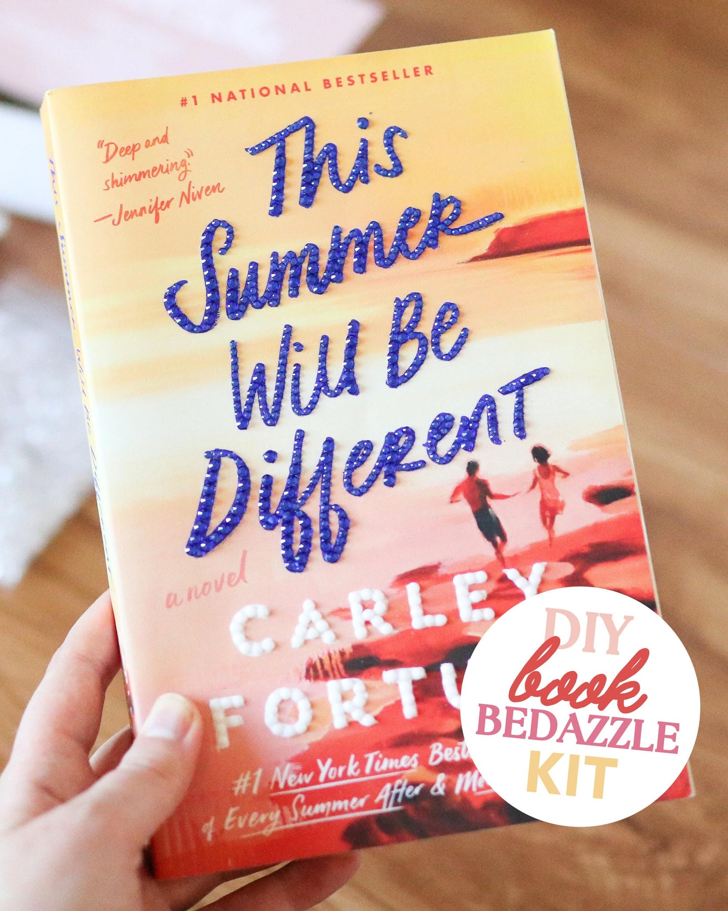 This Summer Will be Different DIY Book Bedazzling Kit