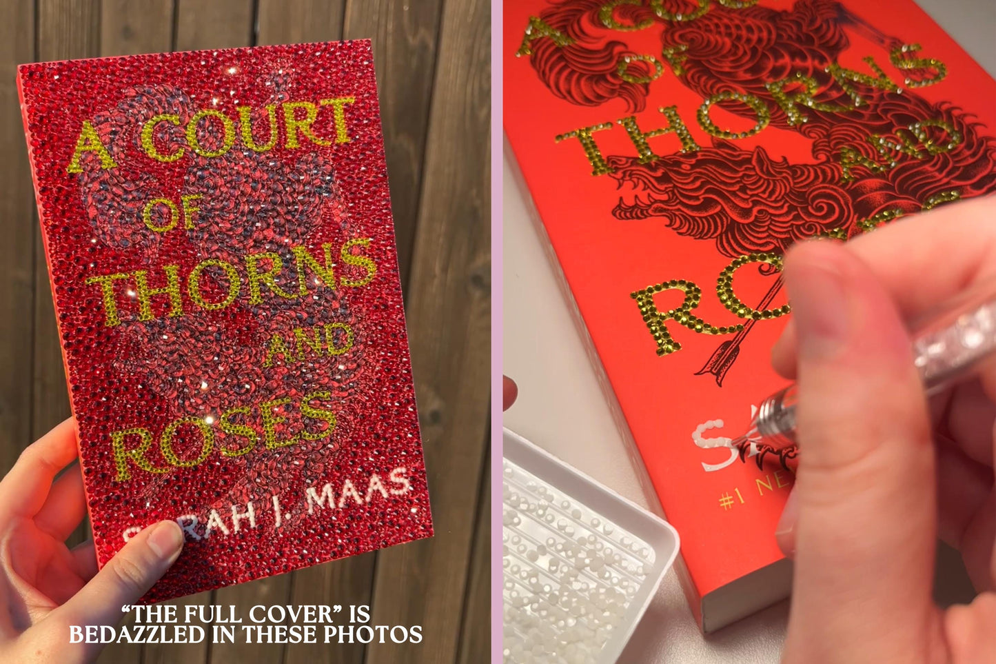CUSTOM DIY Book Bedazzling Kit