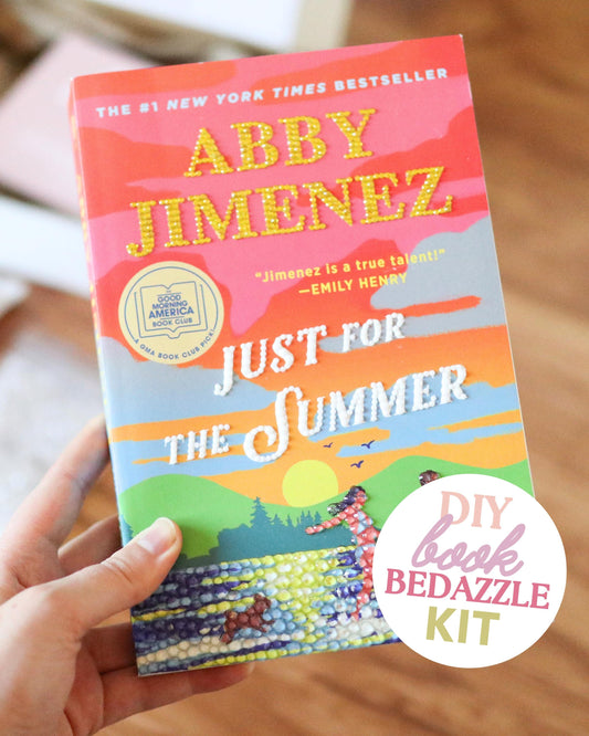 Just for the Summer DIY Book Bedazzling Kit