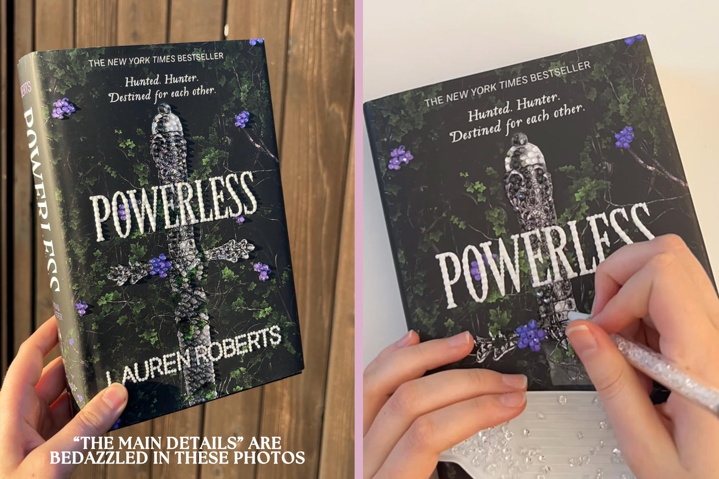 Powerless DIY Book Bedazzling Kit