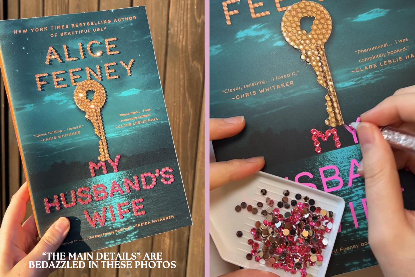 My Husband's Wife DIY Book Bedazzling Kit