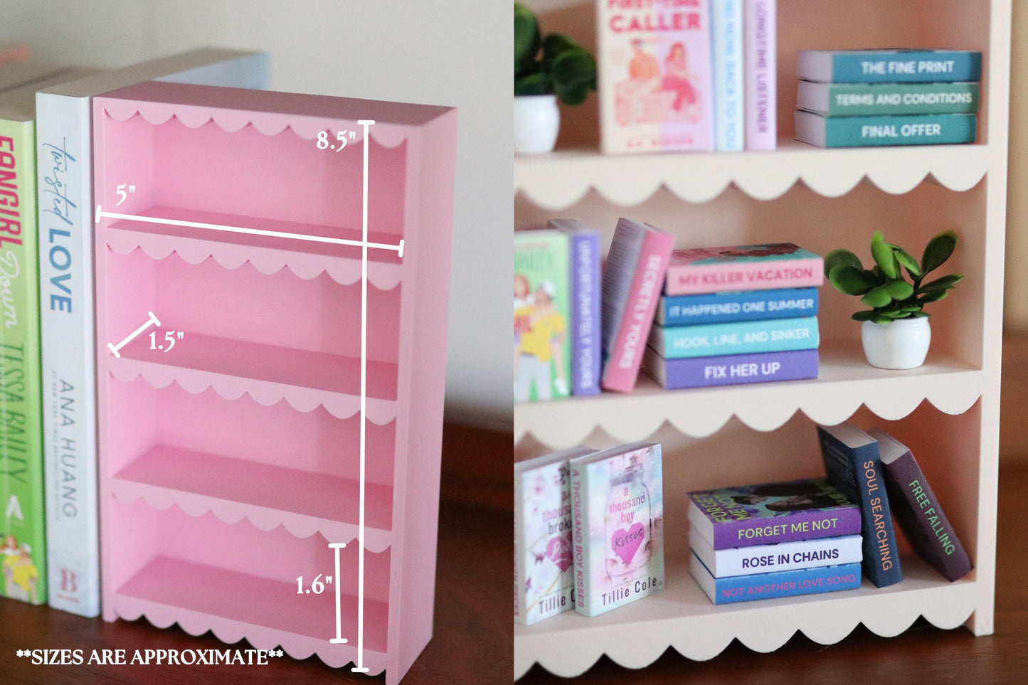 Cute Mini Bookshelf Bundle
