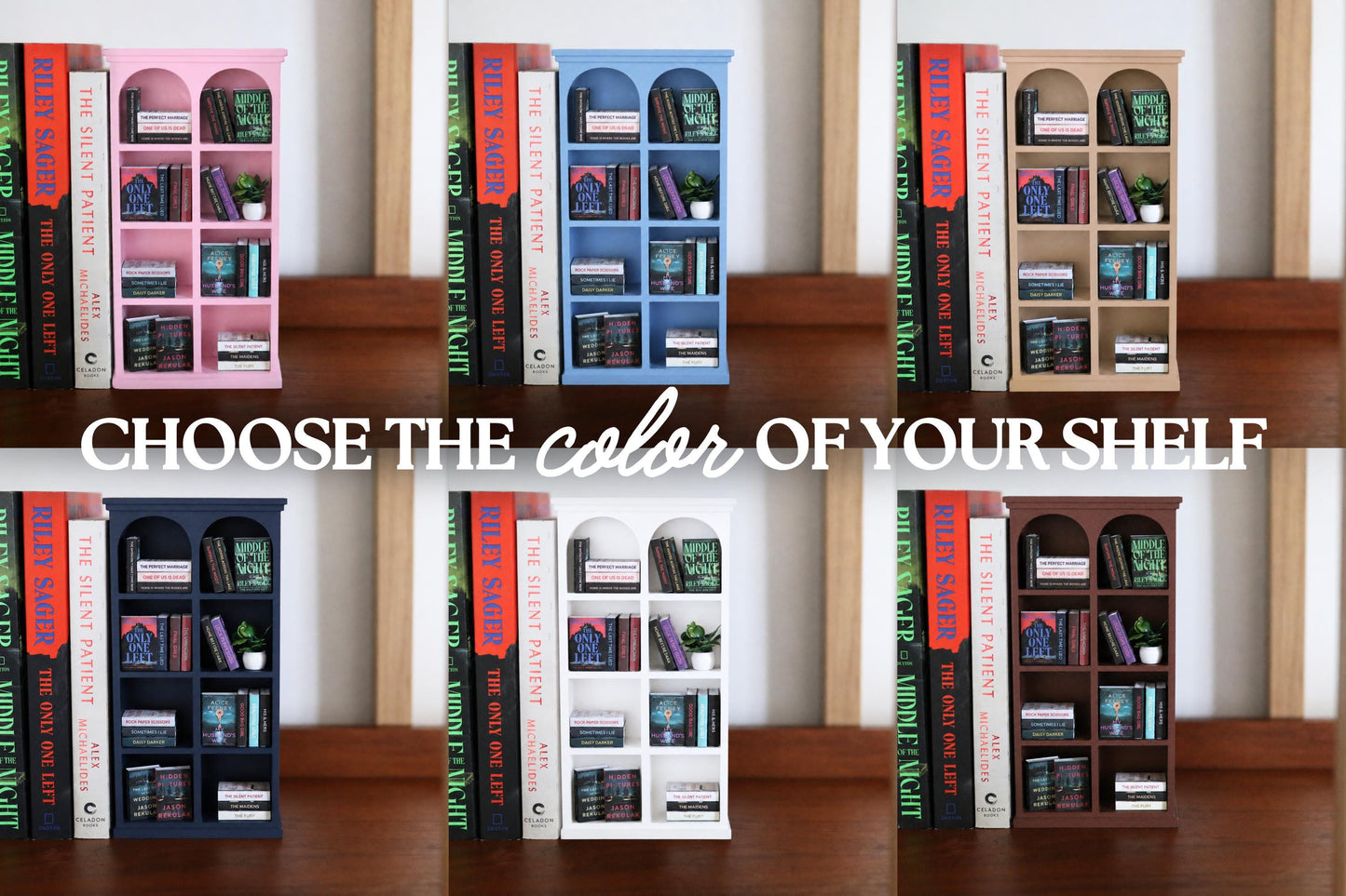 Riley Sager Mini Bookshelf Bundle