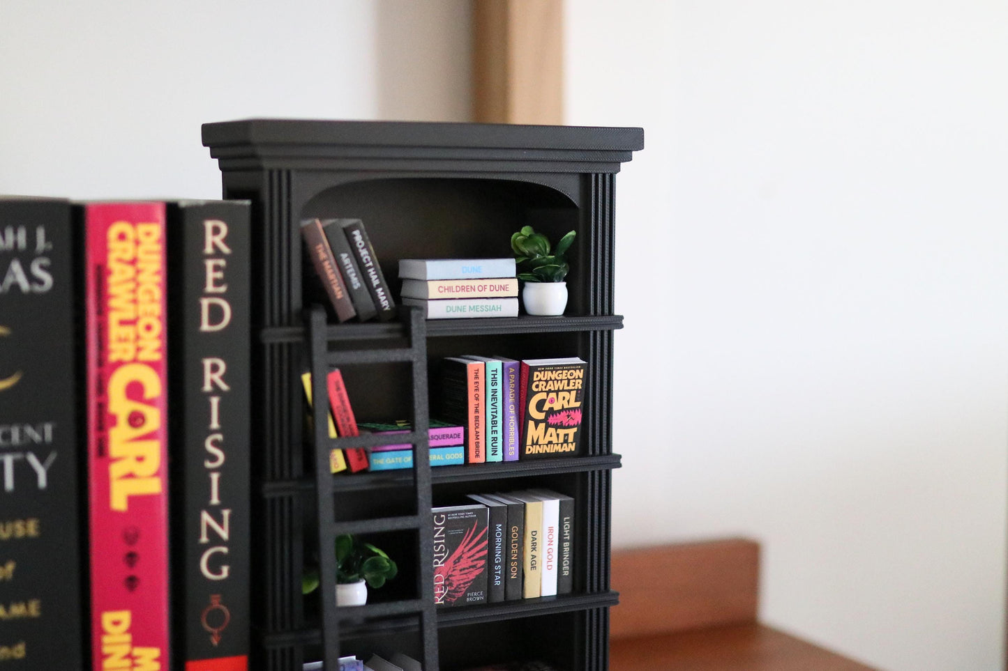 Sci-Fi Mini Bookshelf Bundle (with ladder)