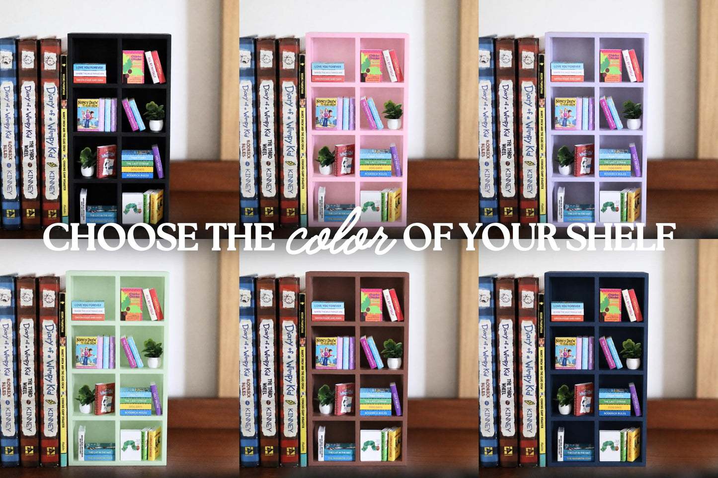 Nostalgic Mini Bookshelf Bundle