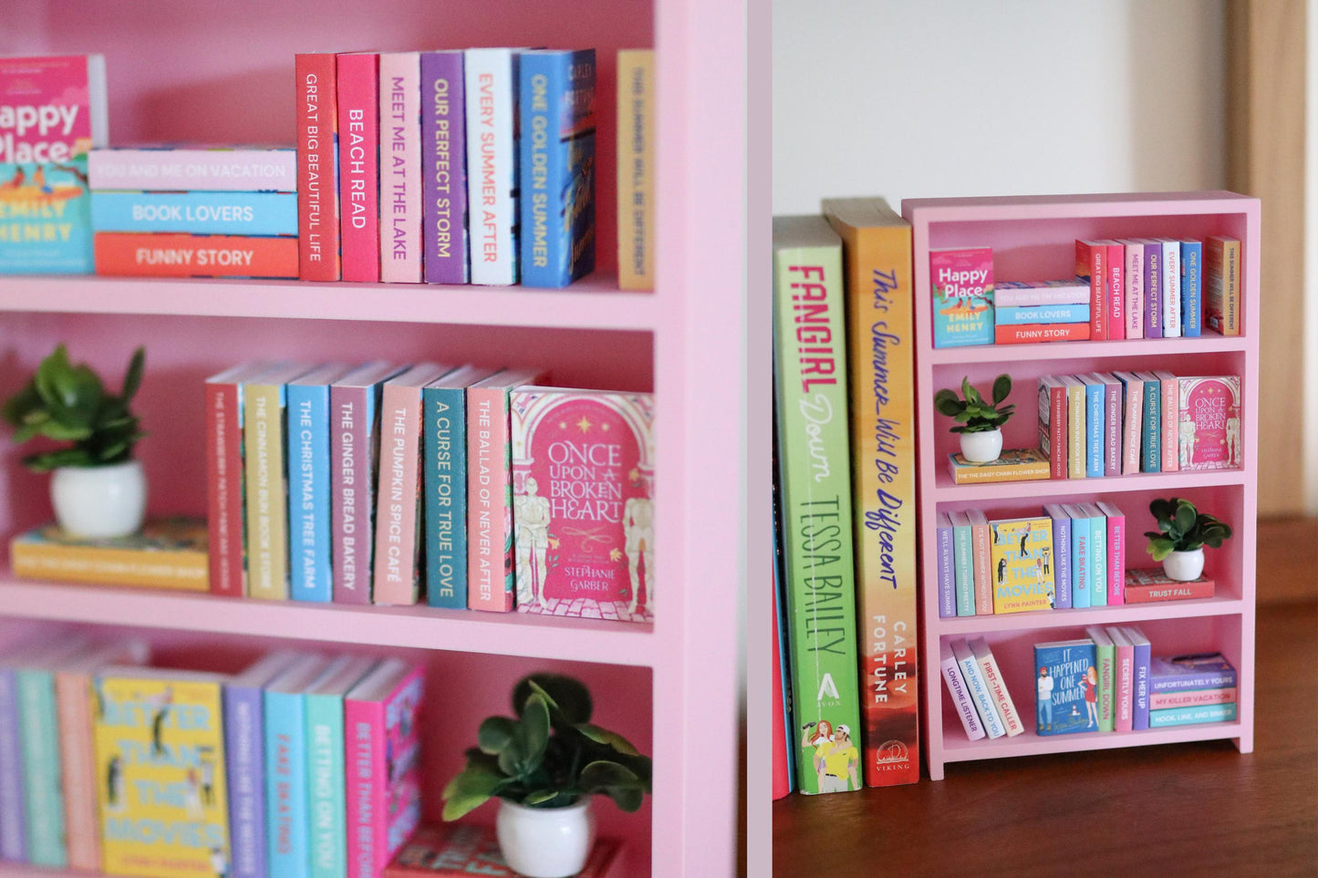 Colorful Mini Bookshelf Bundle
